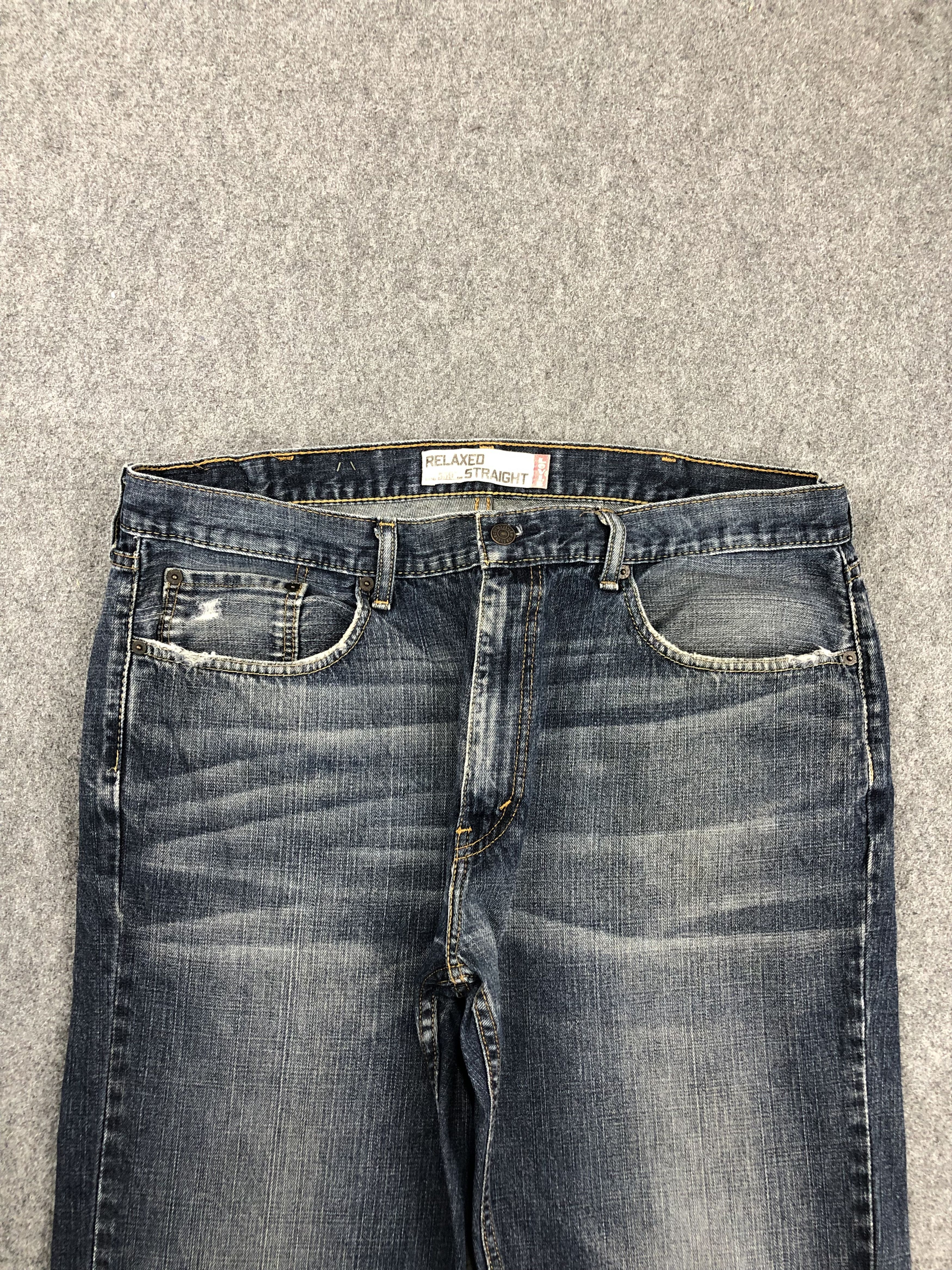 Levi's Faded Blue Vintage Levis 559 Denim DP1370 Size US 39 - 2 Thumbnail