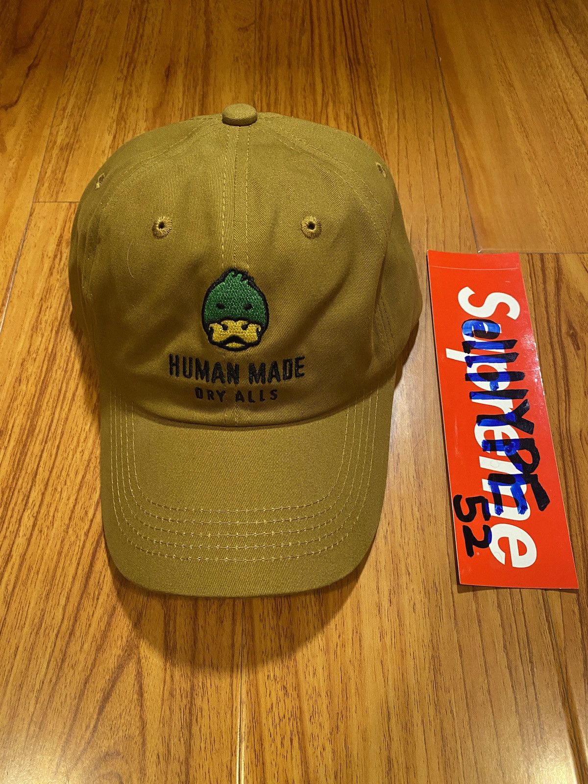 Human Made 6 Pannel Twill Cap Black