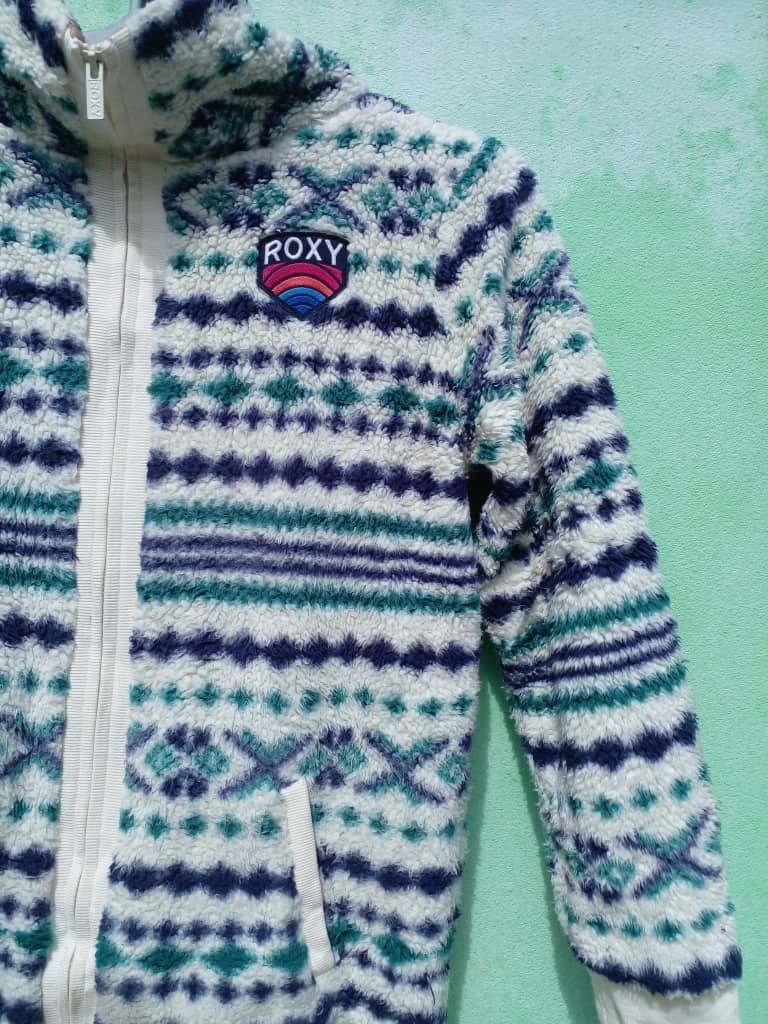 Vintage Vintage Roxy deep pile Retro X Fleece Jacket Size US M / EU 48-50 / 2 - 8 Thumbnail