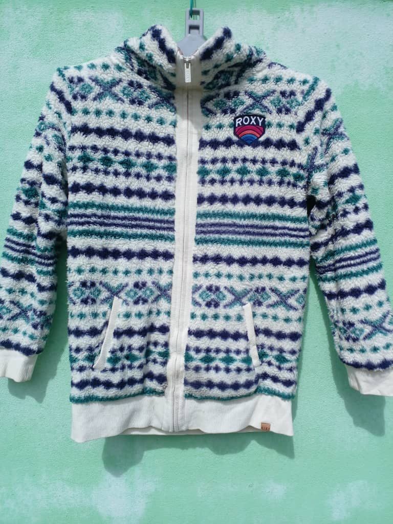 Vintage Vintage Roxy deep pile Retro X Fleece Jacket Size US M / EU 48-50 / 2 - 10 Thumbnail