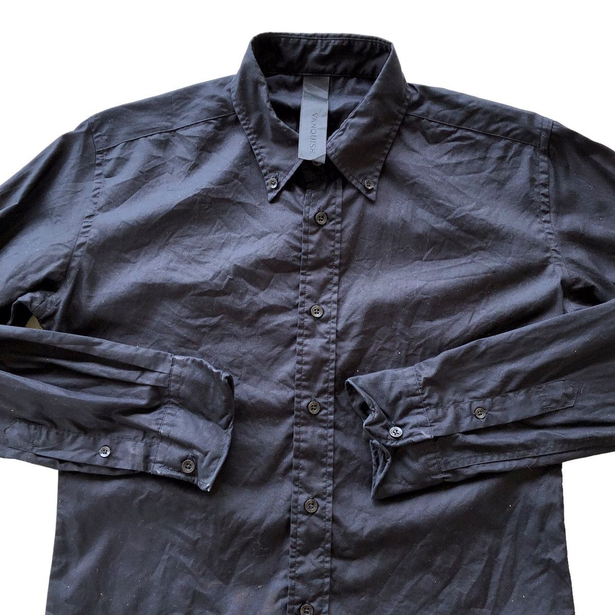 🔥Steals🔥VANQUISH Black Button Ups Shirt