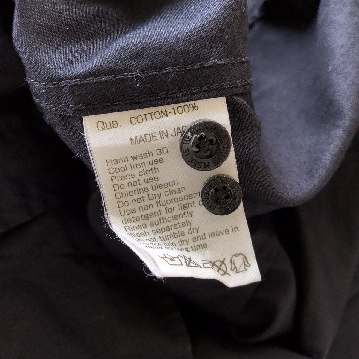 🔥Steals🔥VANQUISH Black Button Ups Shirt