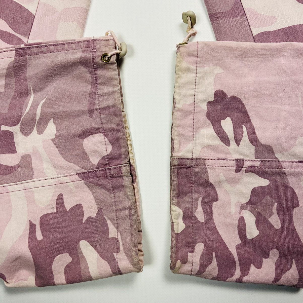 Japanese Brand MULTIPOCKET BONDAGE CUTE BABY PINK Y2K CARGO PANTS - № 3088 Size US 30 / EU 46 - 9 Thumbnail