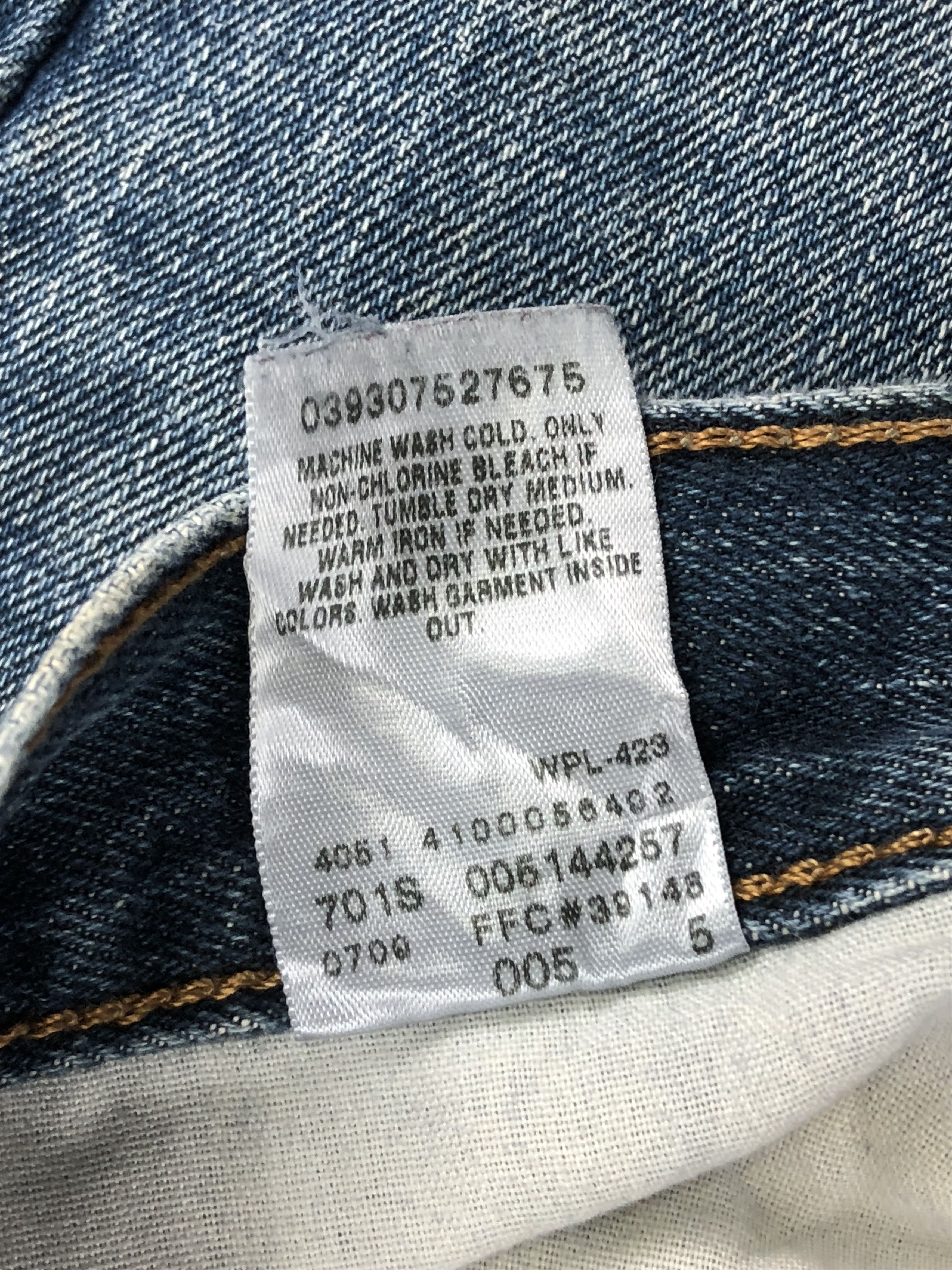 Levi's Faded Blue Vintage Levis 514 Jeans DP1396 Size US 33 - 8 Thumbnail