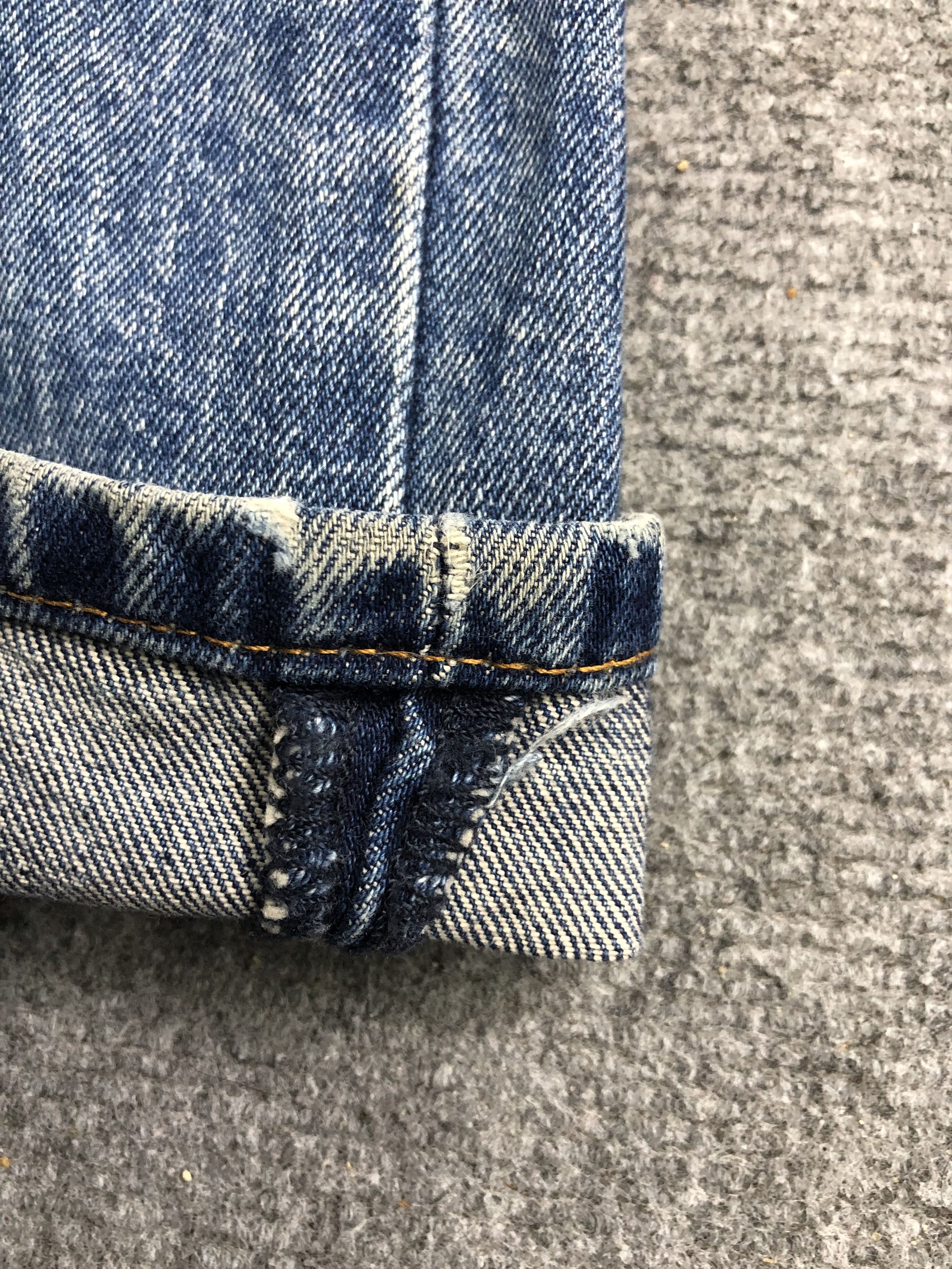 Levi's × Vintage Faded Blue Vintage Levis 505 Jeans DP1394 Size US 34 / EU 50 - 10 Thumbnail