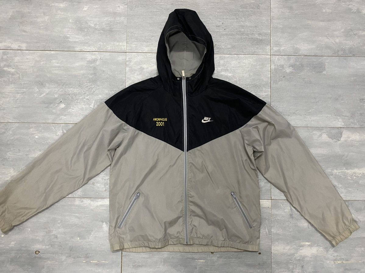 Nike 🔥Vintage🔥 90’s Nike Windbreaker Jacket Size US XL / EU 56 / 4 - 1 Thumbnail