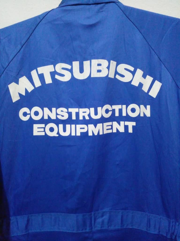 Vintage Mitsubishi CONSTRUCTION EQUIPMENT Size US 34 / EU 50 - 3 Thumbnail