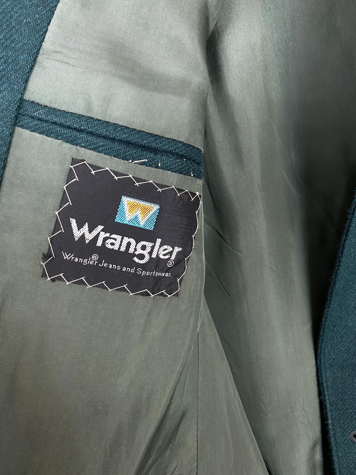 Wrangler Rare‼️ Vintage Wrangler Single Breasted Wool Blazer Size US S / EU 44-46 / 1 - 5 Thumbnail