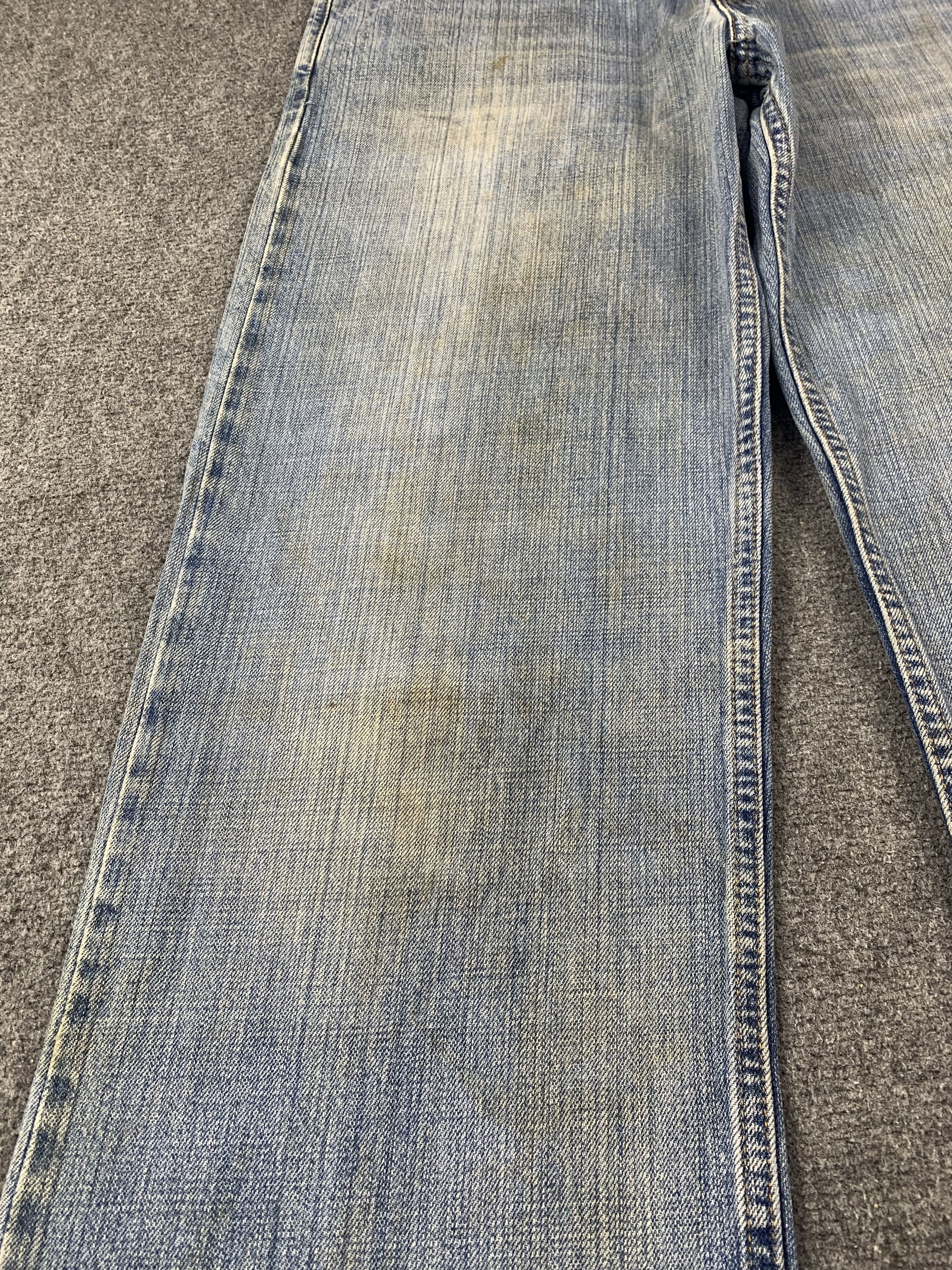 Levi's × Vintage Vintage 90s Levis 529 Faded Blue Jeans DP2012 Size US 33 - 11 Thumbnail