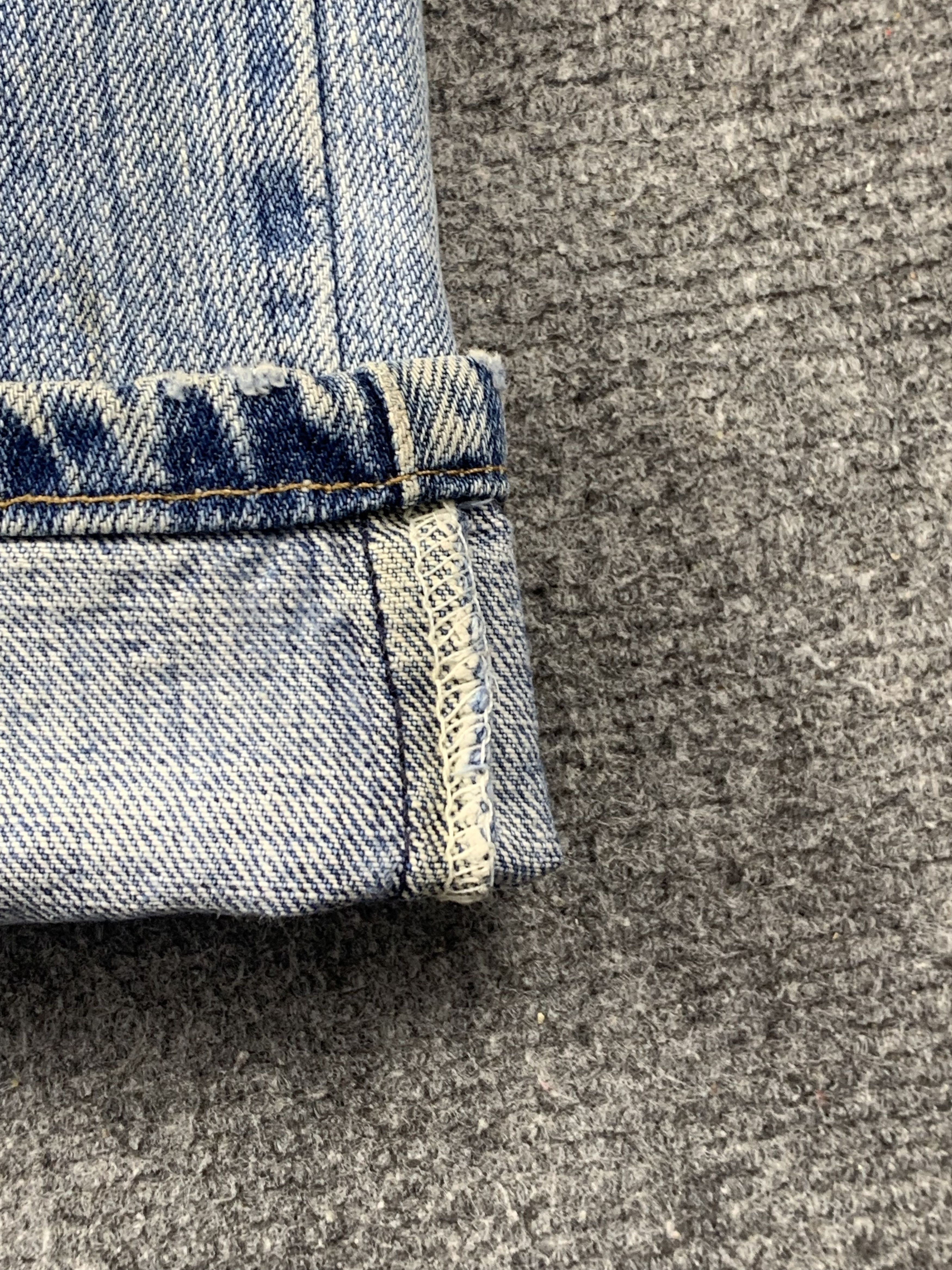 Levi's × Vintage Vintage 90s Levis 529 Faded Blue Jeans DP2012 Size US 33 - 12 Thumbnail