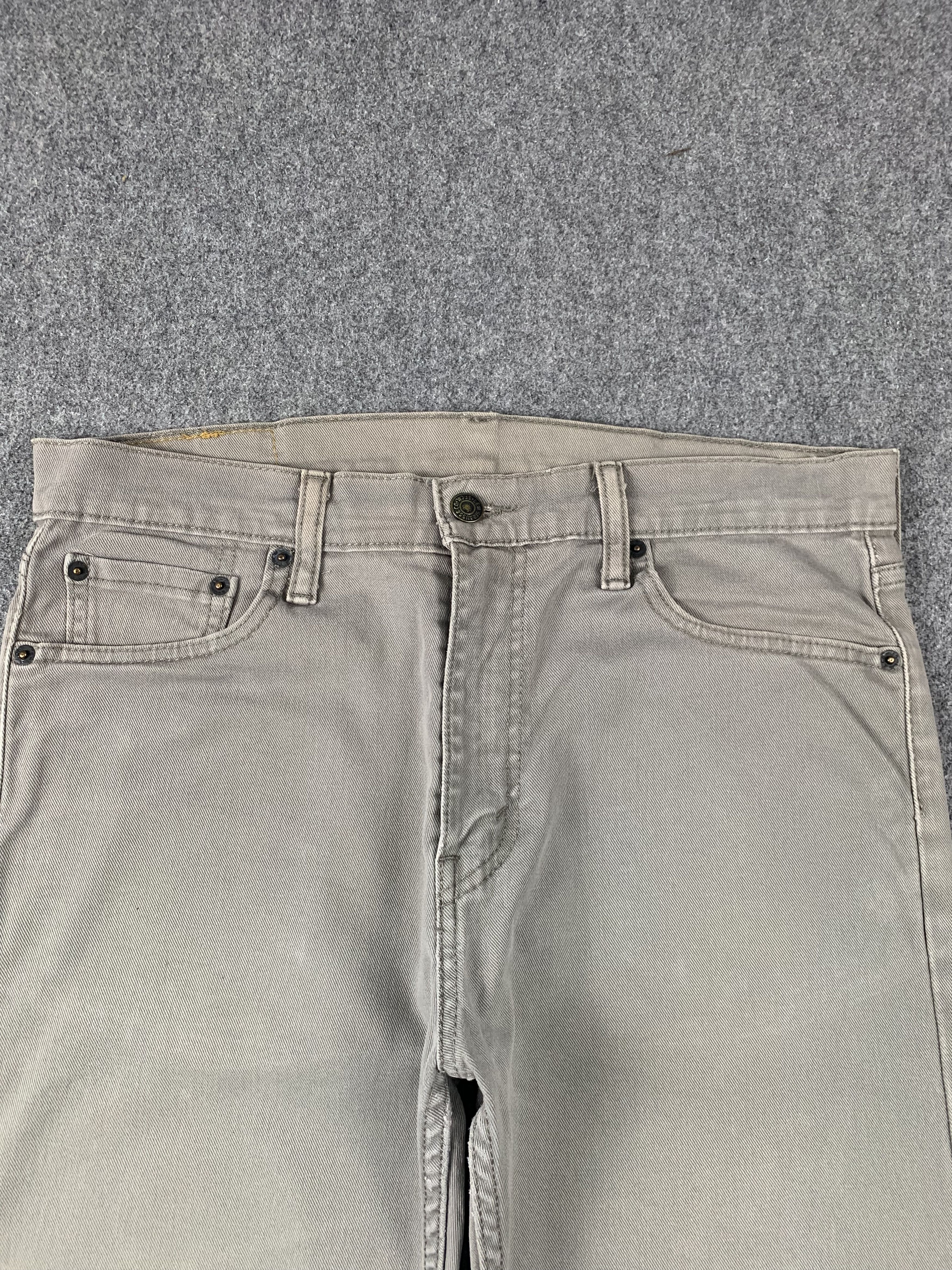 Levi's Vintage Levis 513 Faded Black Jeans DP2013 Size US 33 - 2 Thumbnail