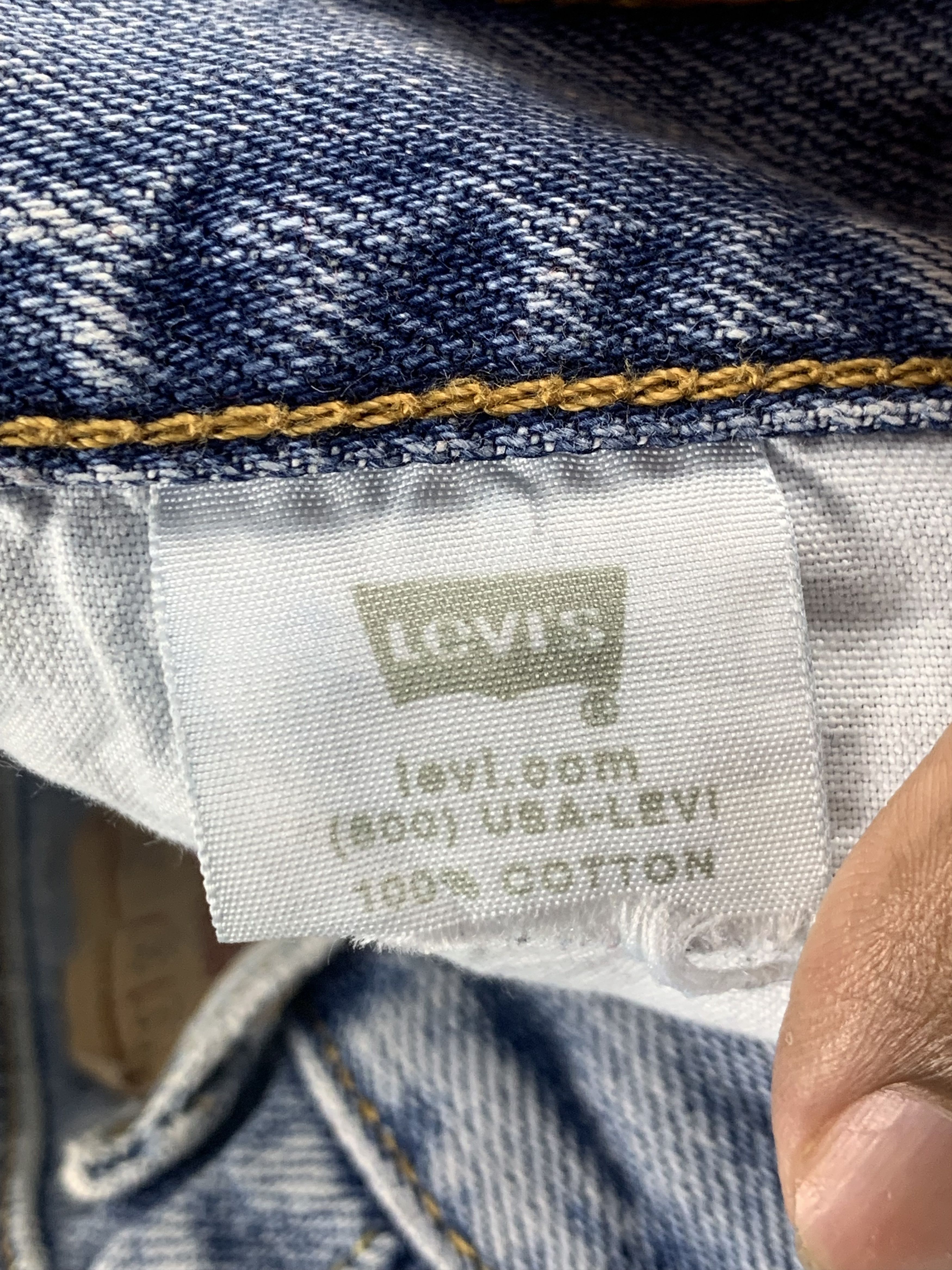 Levi's × Vintage Vintage Levis 512 Light Wash Jeans DP2014 Size US 34 / EU 50 - 7 Thumbnail