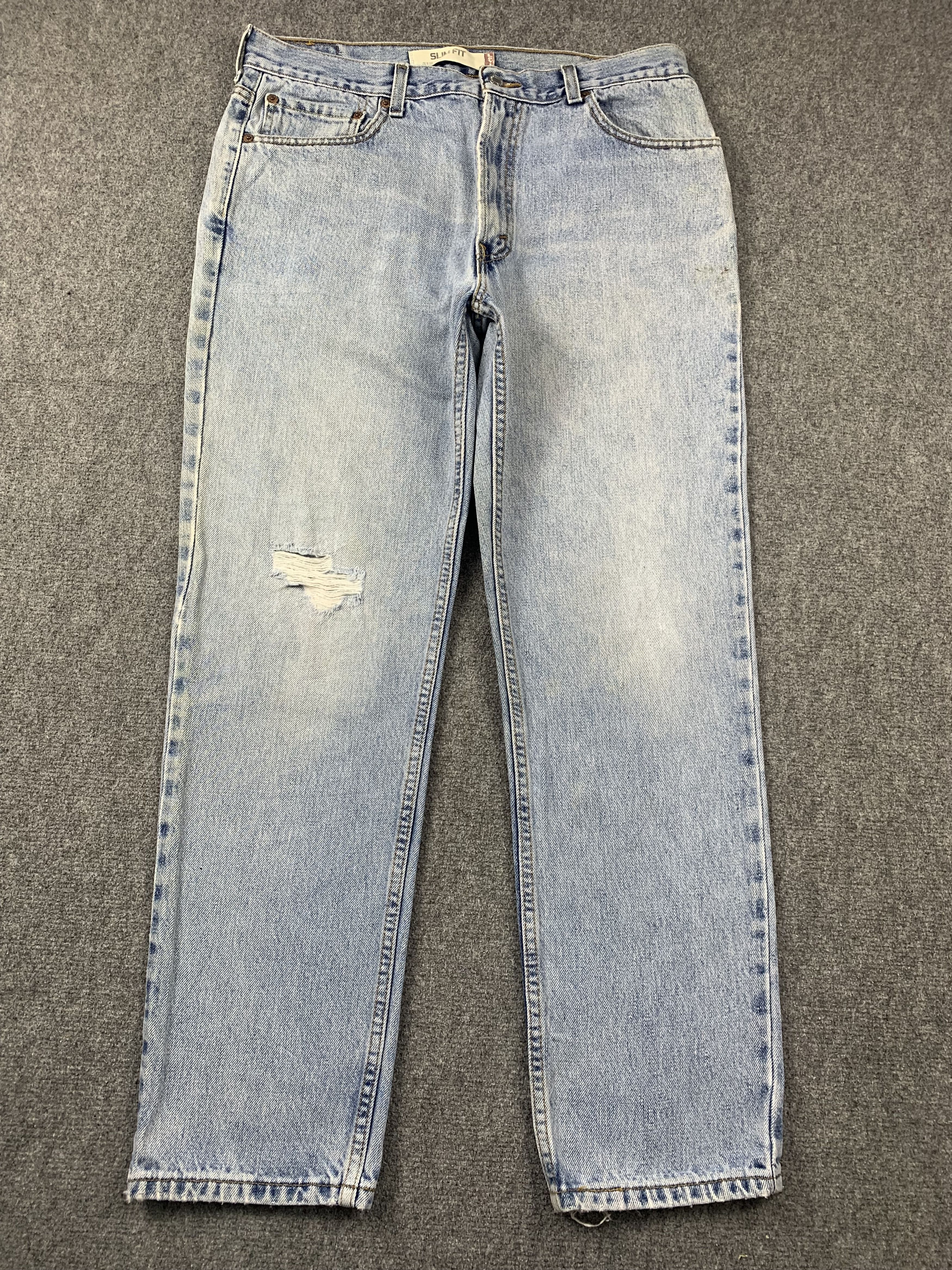 Levi's × Vintage Vintage Levis 512 Light Wash Jeans DP2014 Size US 34 / EU 50 - 1 Thumbnail