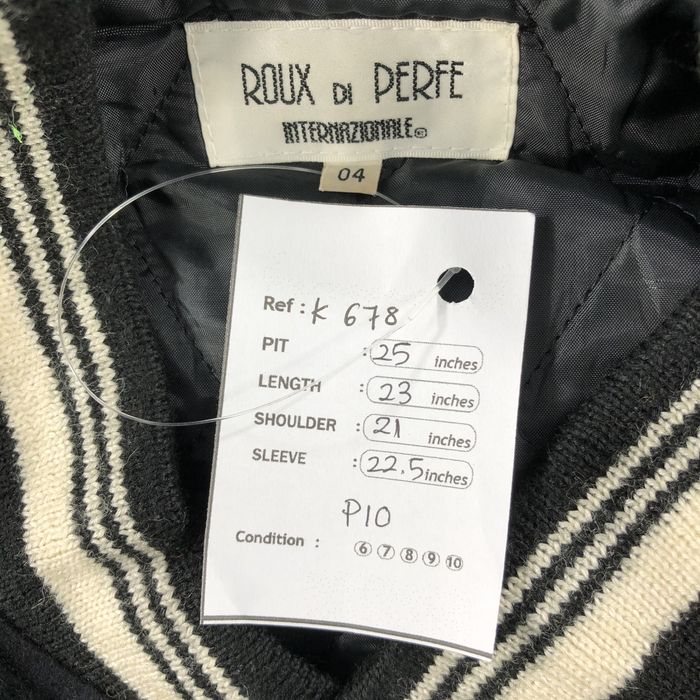 Vintage Vintage Roux Di Perfe Varsity Jacket | Grailed