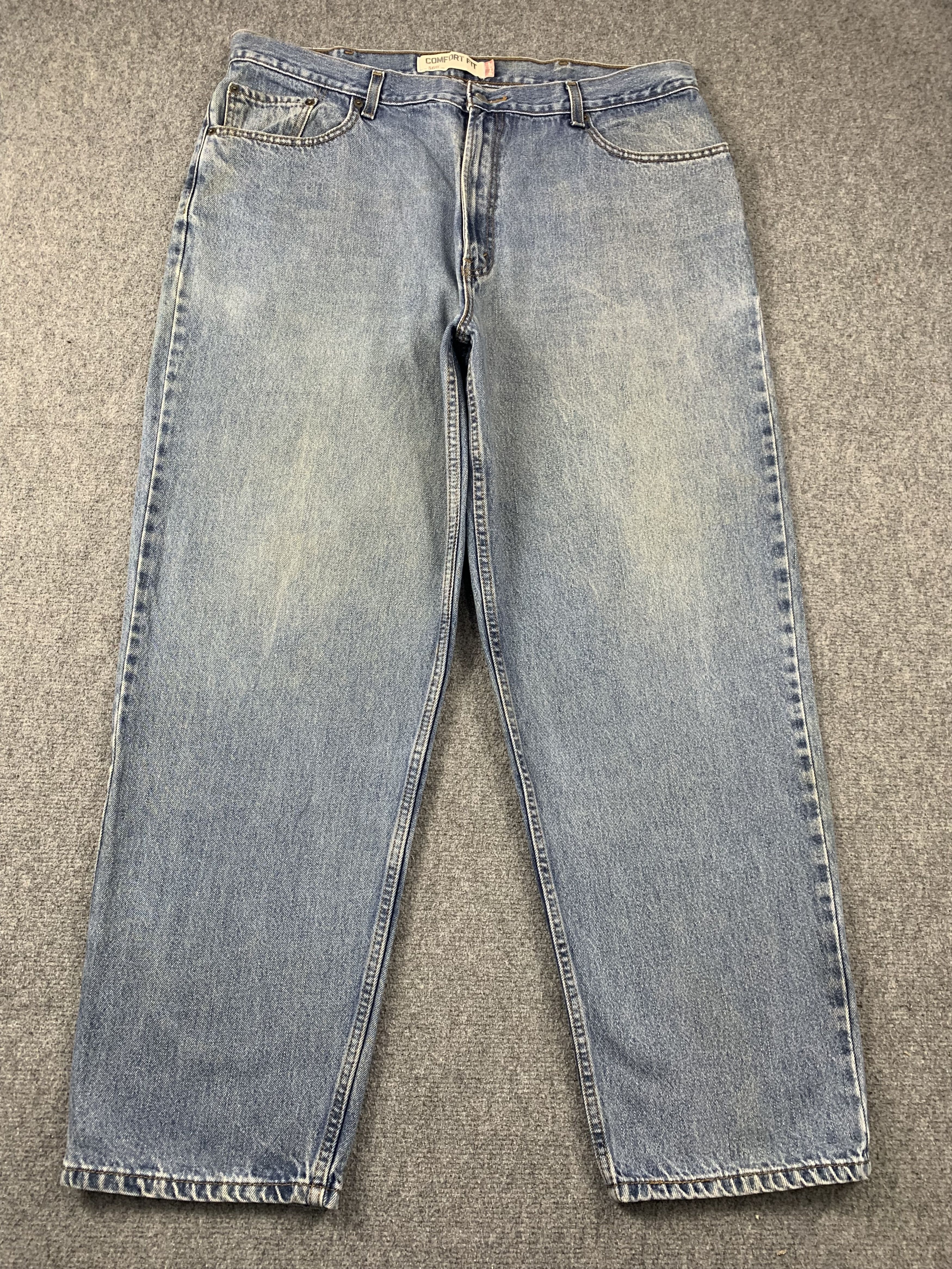 Levi's Vintage Levis 560 Faded Blue Jeans DP2016 Size US 39 - 1 Thumbnail