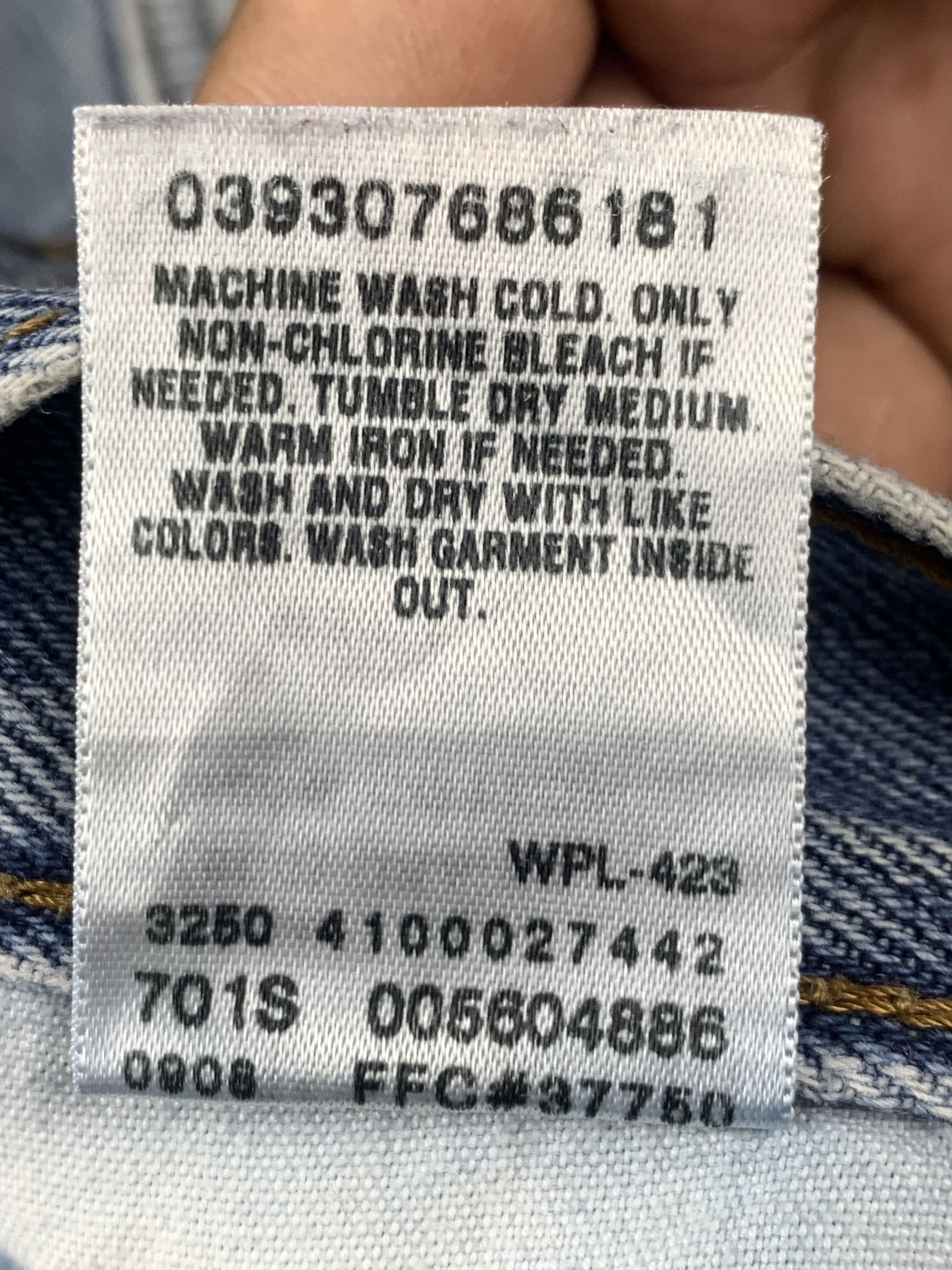 Levi's Vintage Levis 560 Faded Blue Jeans DP2016 Size US 39 - 6 Thumbnail