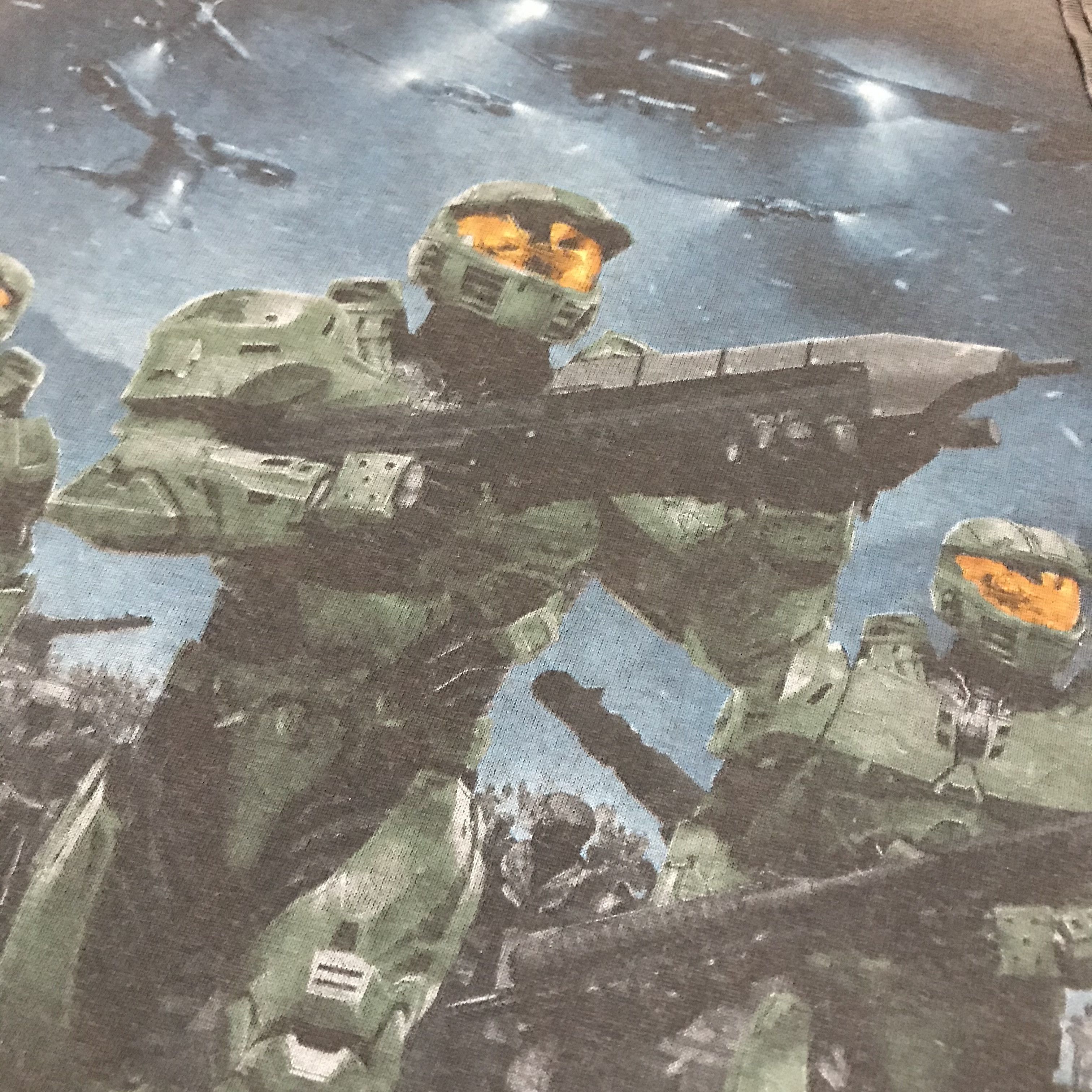 Halo × Microsoft Vintage Y2K Halo Wars Games Promo Tee Shirt Size US L / EU 52-54 / 3 - 3 Thumbnail