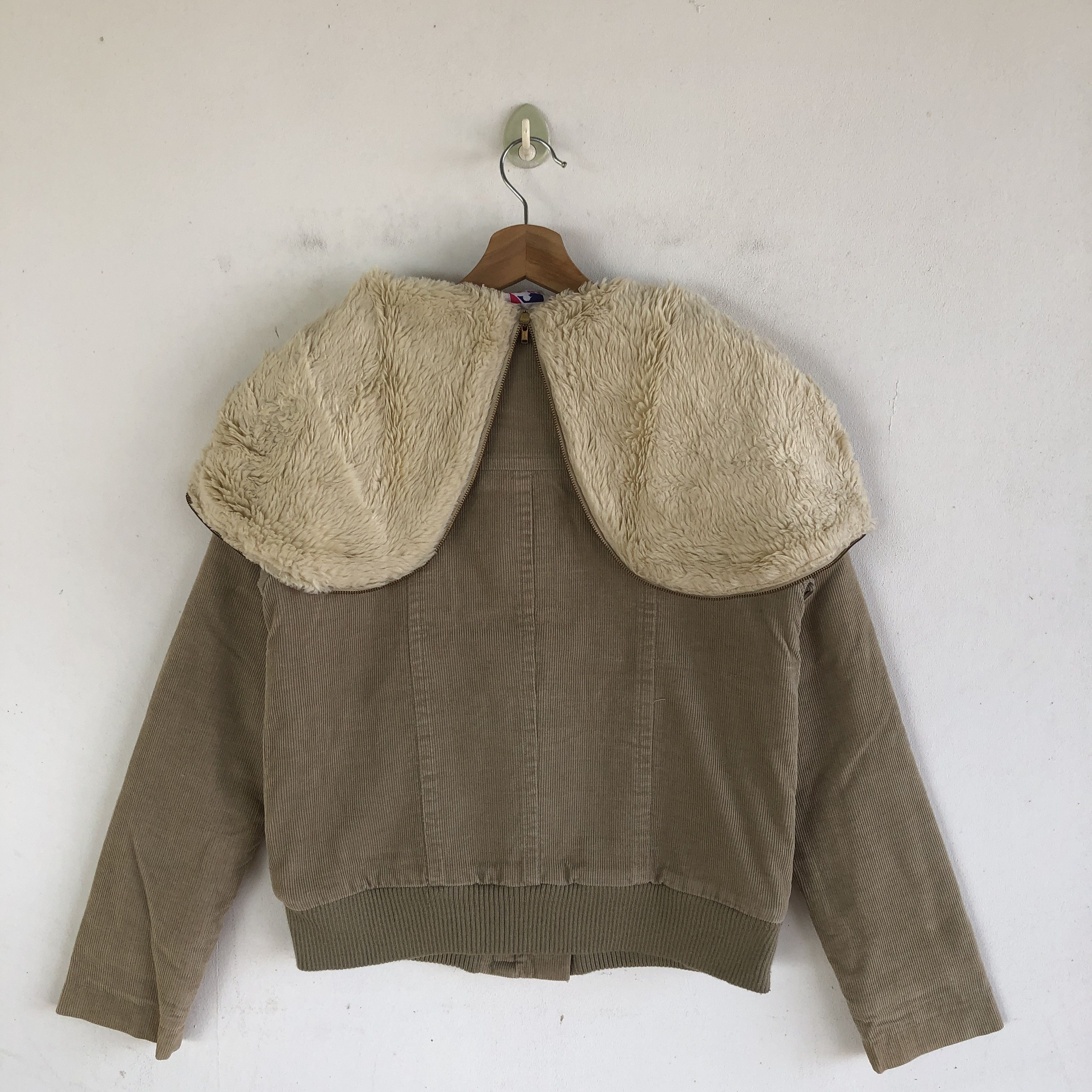 If Six Was Nine × MLB × Vintage Vintage MLB Peacoat Jackets MLB Sherpa Wool Jacket Size US S / EU 44-46 / 1 - 3 Thumbnail