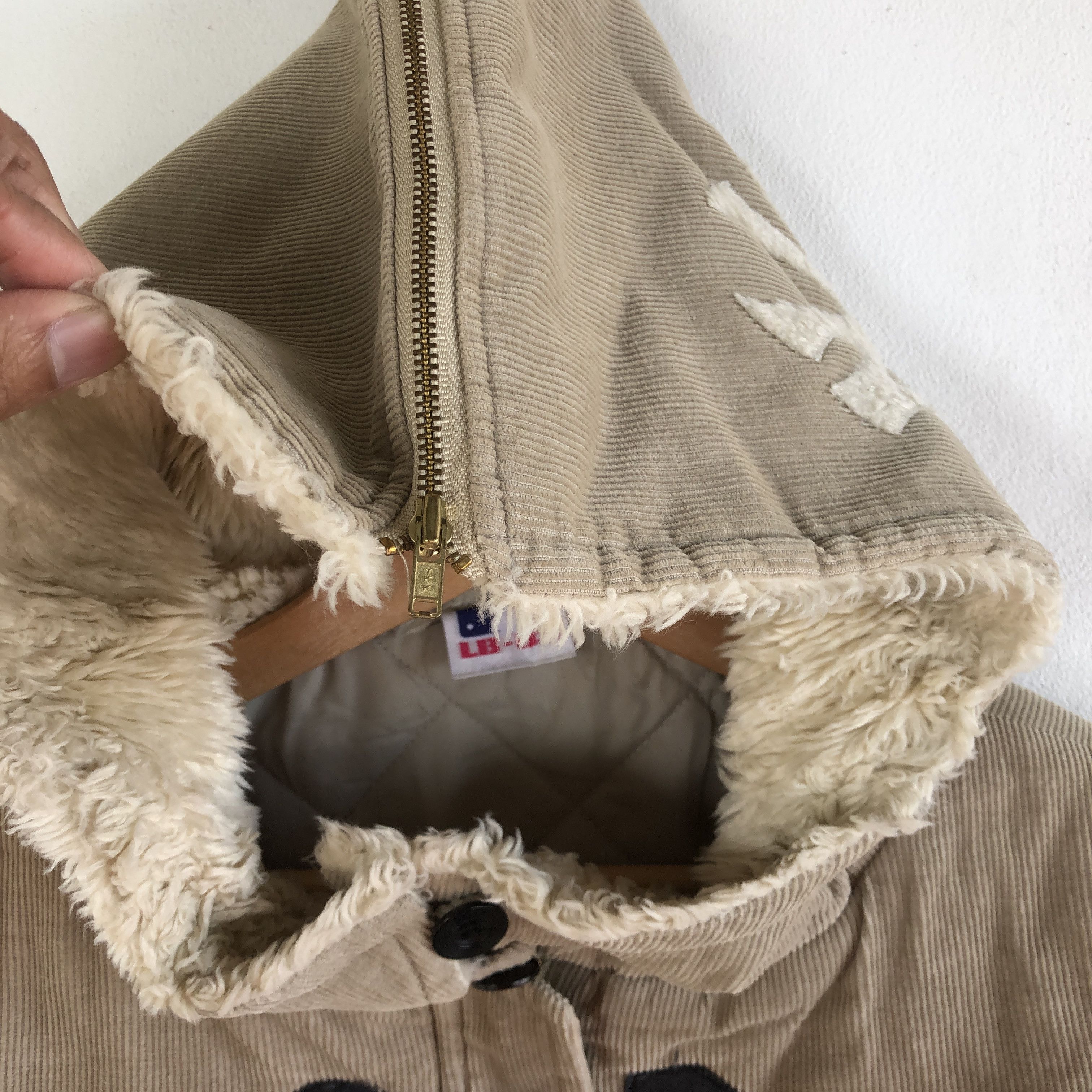 If Six Was Nine × MLB × Vintage Vintage MLB Peacoat Jackets MLB Sherpa Wool Jacket Size US S / EU 44-46 / 1 - 6 Thumbnail