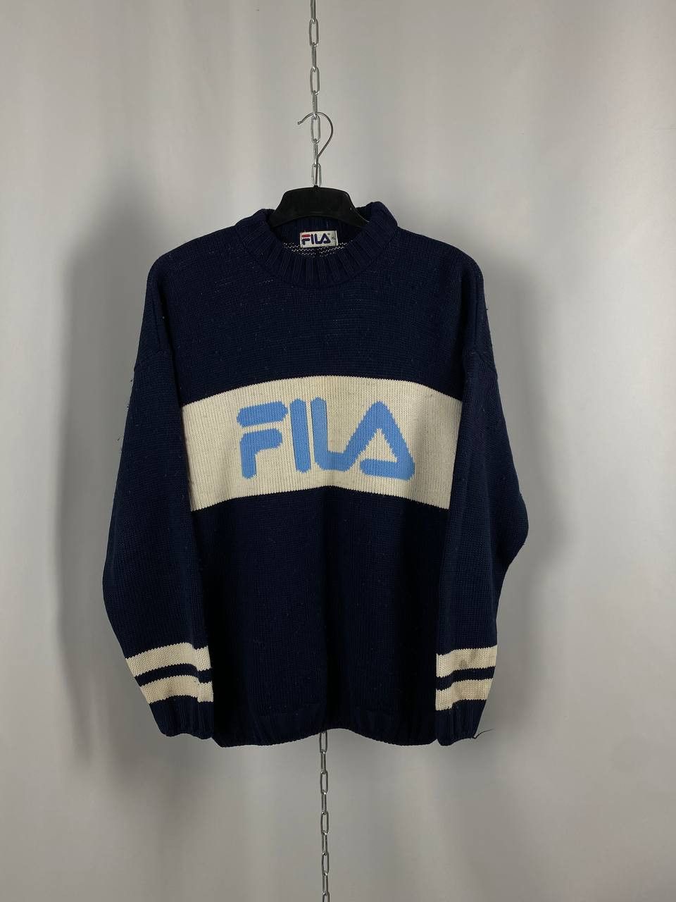 Fila Fila vintage sweaters big logo size XL Size US XL / EU 56 / 4 - 1 Thumbnail