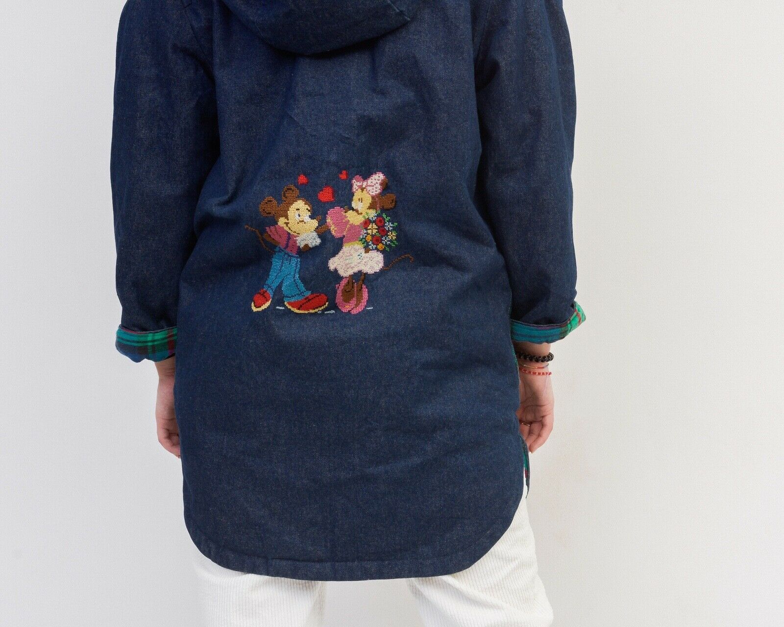 Other × Vintage Coat Toggle Duffle Jacket Parka Embroidered Mouses Lined Size M / US 6-8 / IT 42-44 - 7 Thumbnail