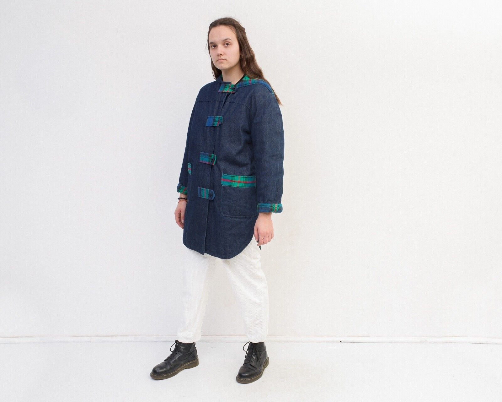 Other × Vintage Coat Toggle Duffle Jacket Parka Embroidered Mouses Lined Size M / US 6-8 / IT 42-44 - 4 Thumbnail