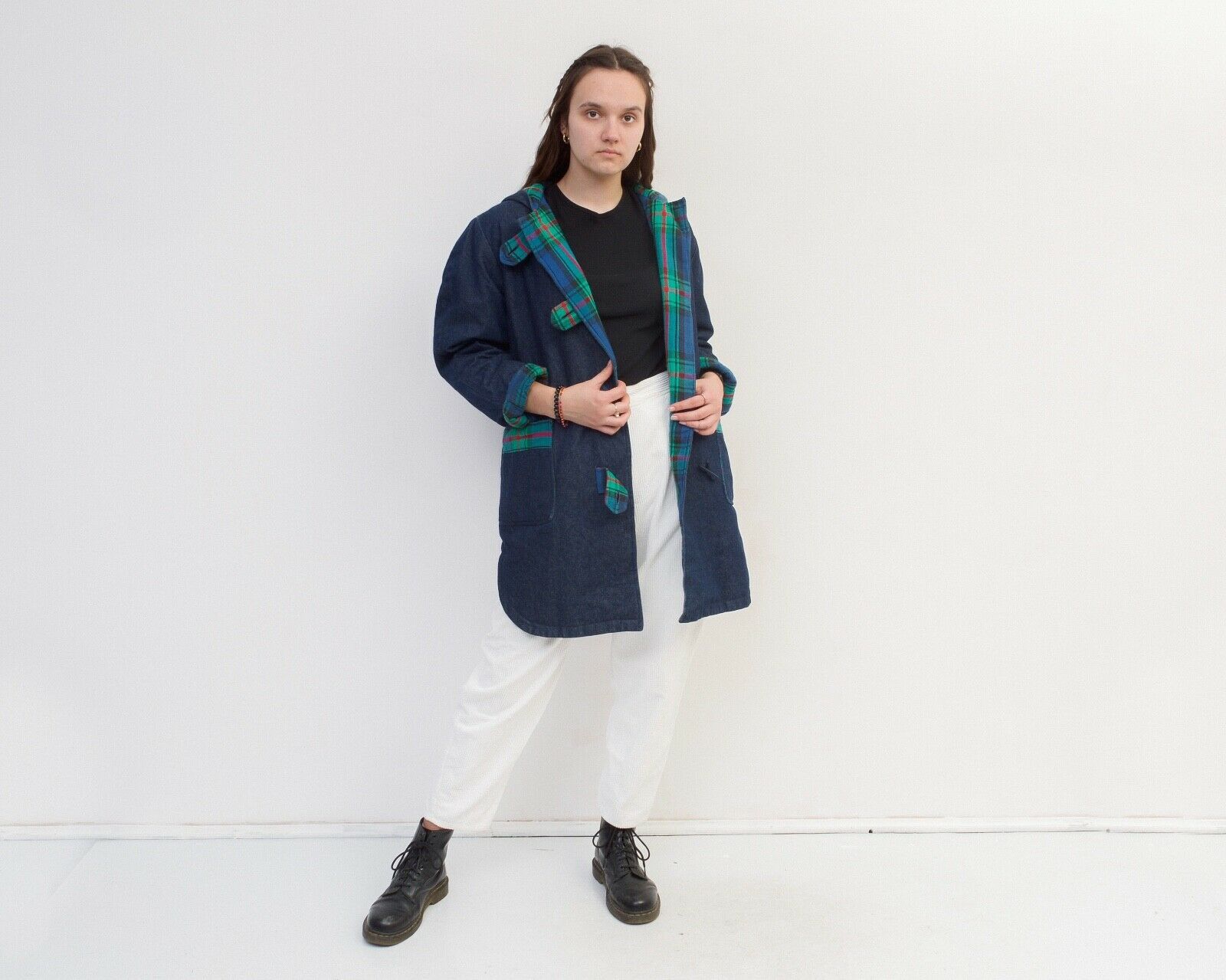 Other × Vintage Coat Toggle Duffle Jacket Parka Embroidered Mouses Lined Size M / US 6-8 / IT 42-44 - 2 Thumbnail