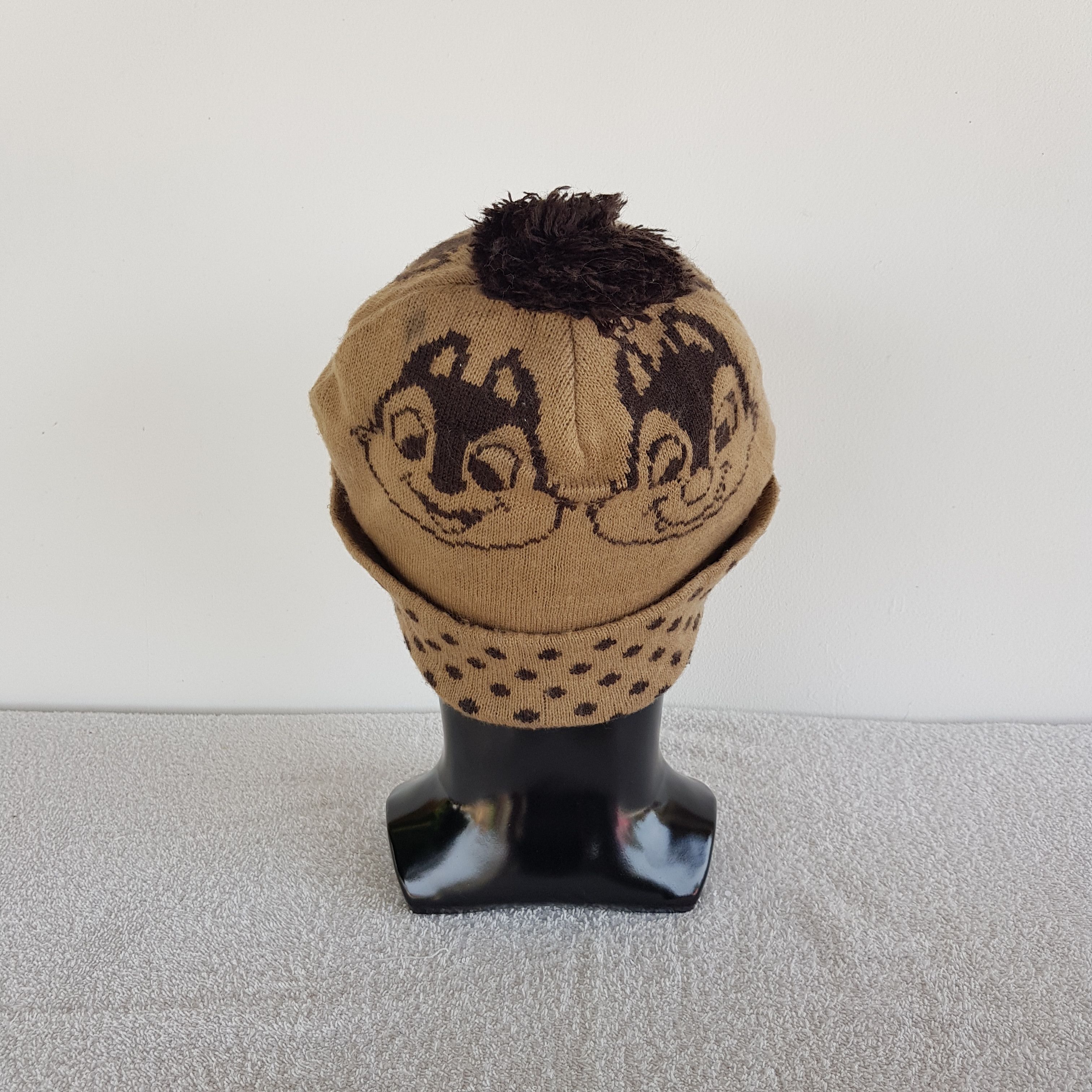 Cartoon Network × Disney × Japanese Brand Chip and Dale Beanie Cartoon SnowCap Disney Hats Size ONE SIZE - 4 Thumbnail