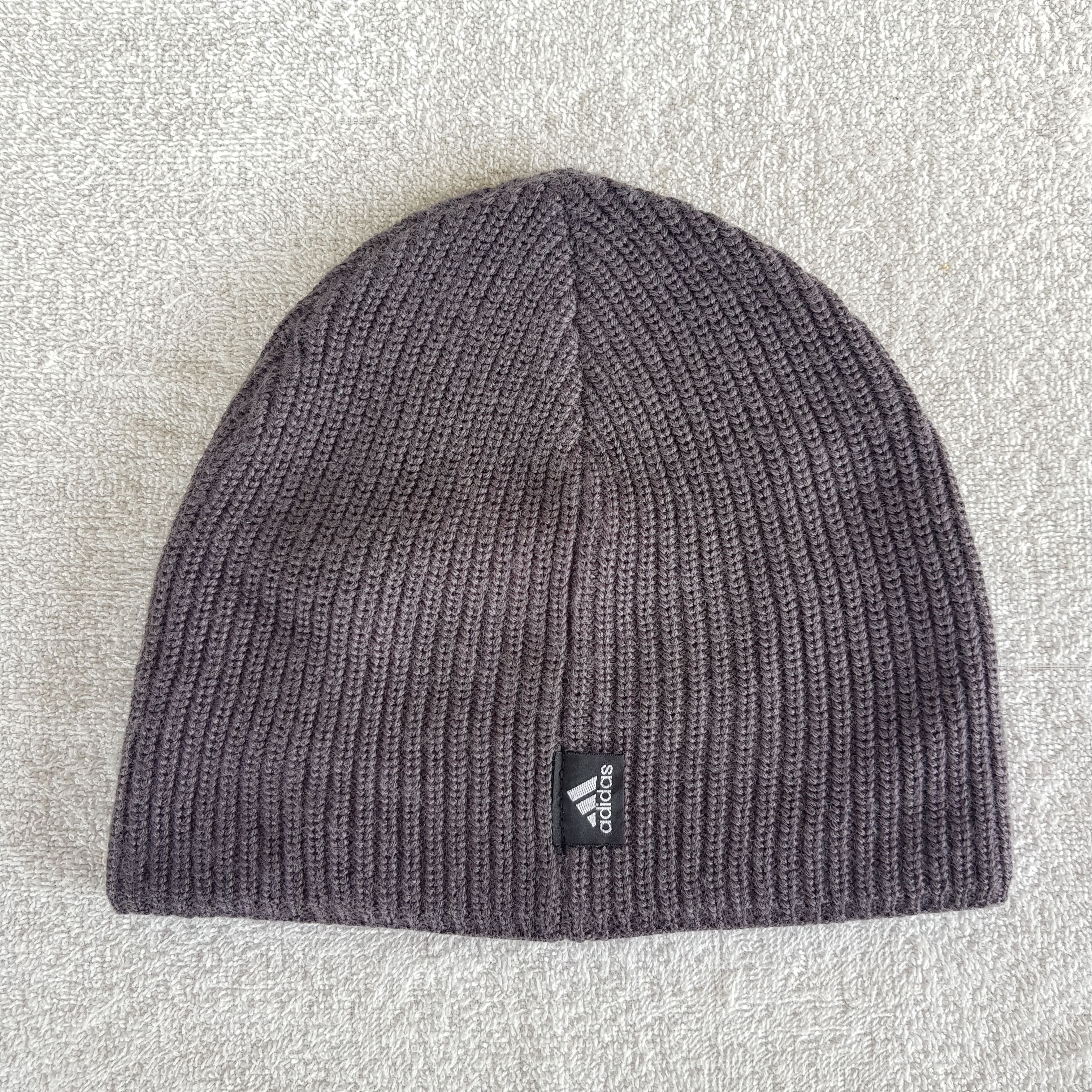 Japanese Brand × Vintage Vintage Adidas Beanie Snow Cap Knitted Adidas Hats Size ONE SIZE - 7 Thumbnail