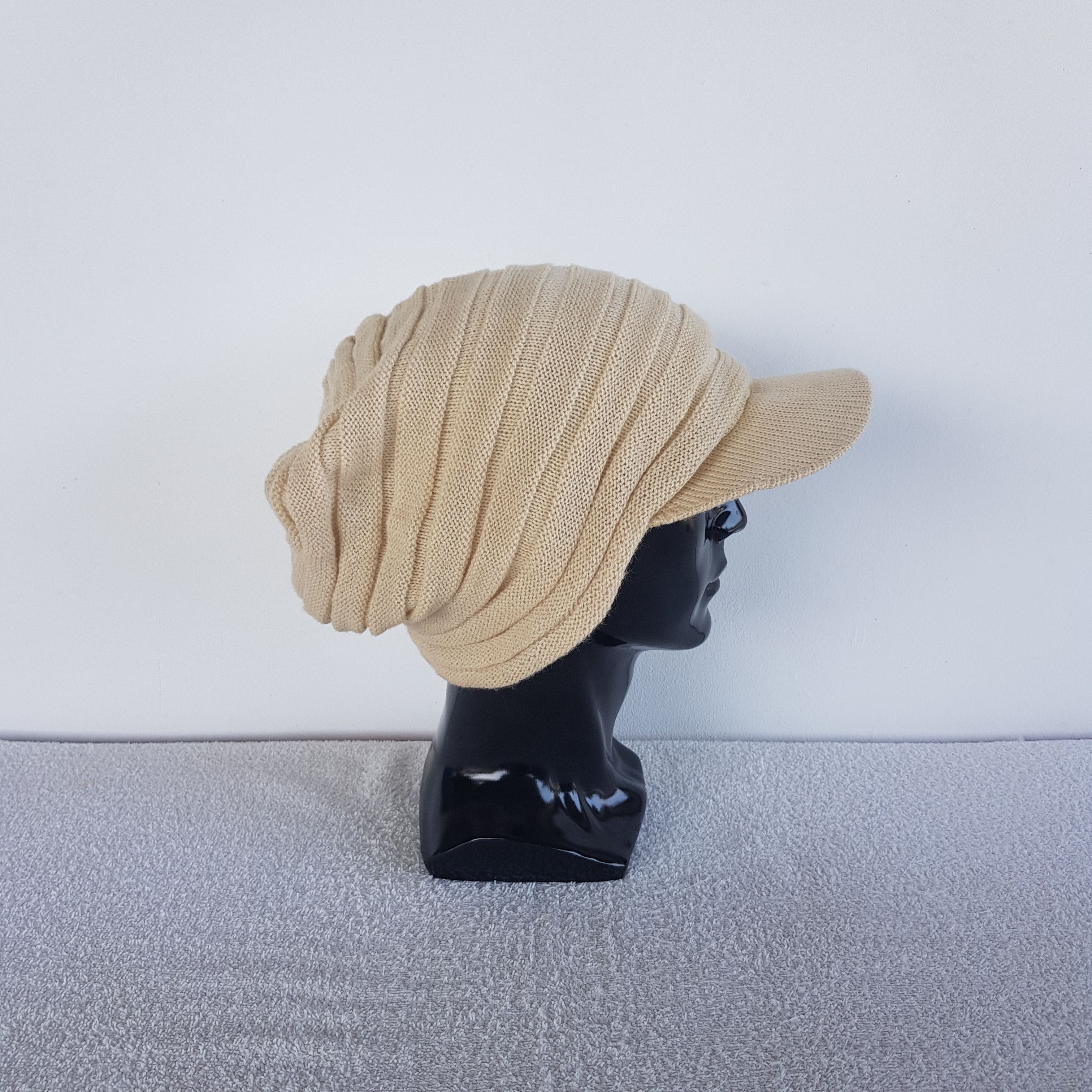 Fila × Vintage Fila Hats Japanese Fila Beanie Knitted Crochet Snow Cap Size ONE SIZE - 3 Thumbnail