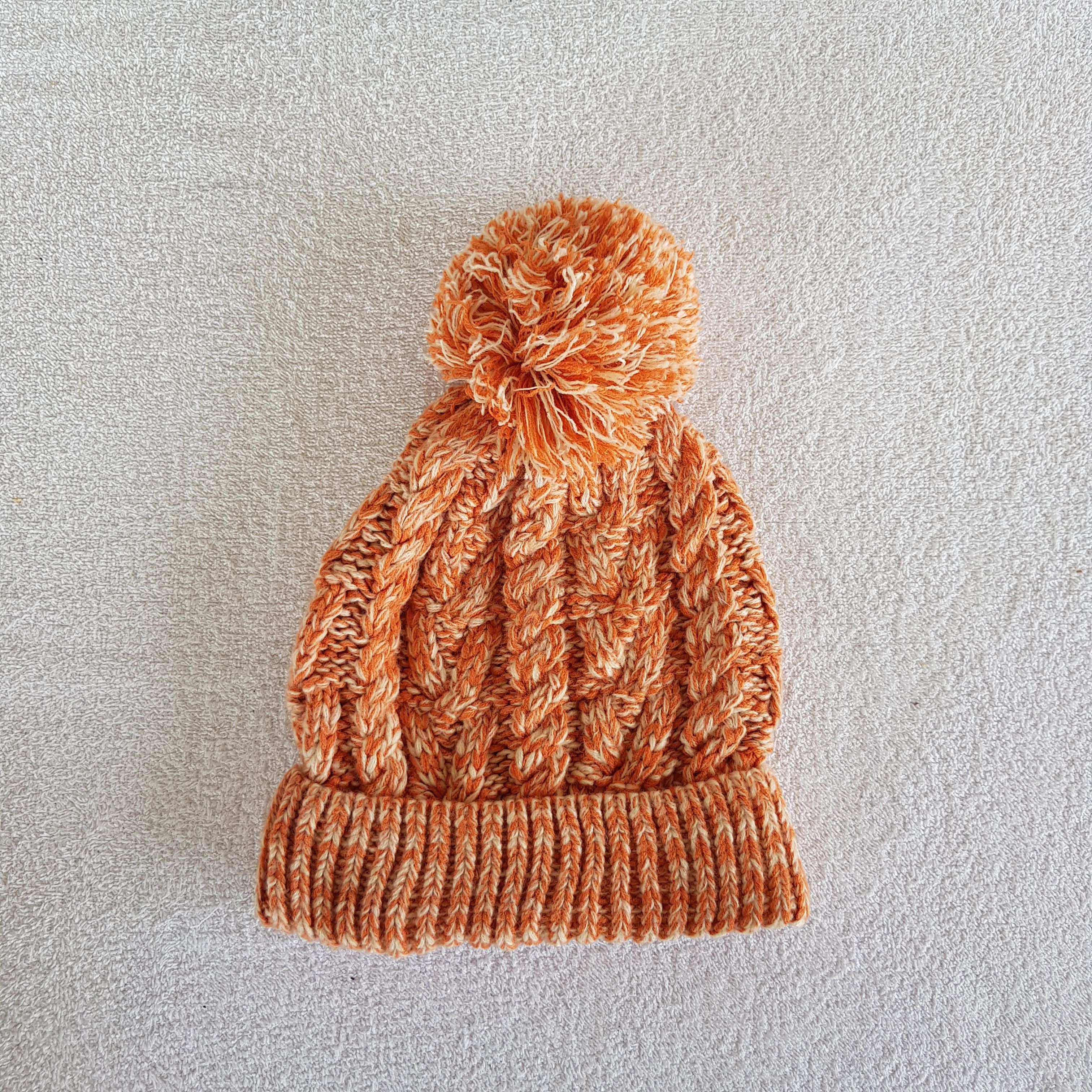 Japanese Brand × Vintage Japanese Unknown Hats Knitted Crochet Beanie Snow Cap Size ONE SIZE - 5 Thumbnail