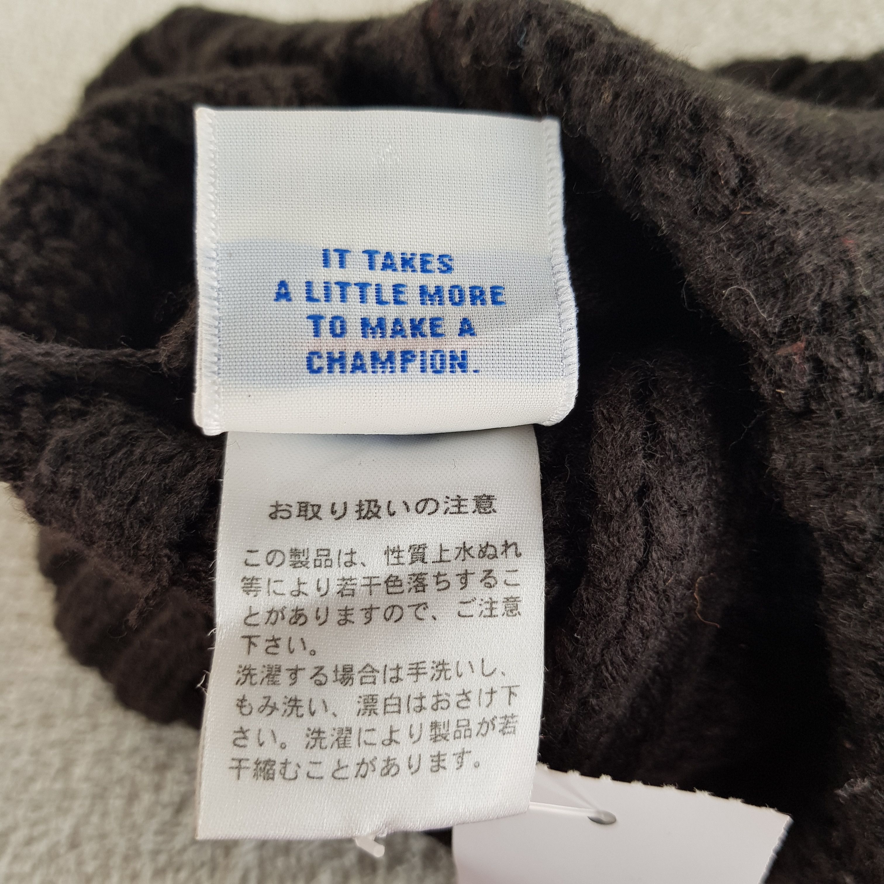 Champion × Vintage Vintage Champion Beanie Snow Cap Hats - AC10308. Size ONE SIZE - 7 Thumbnail