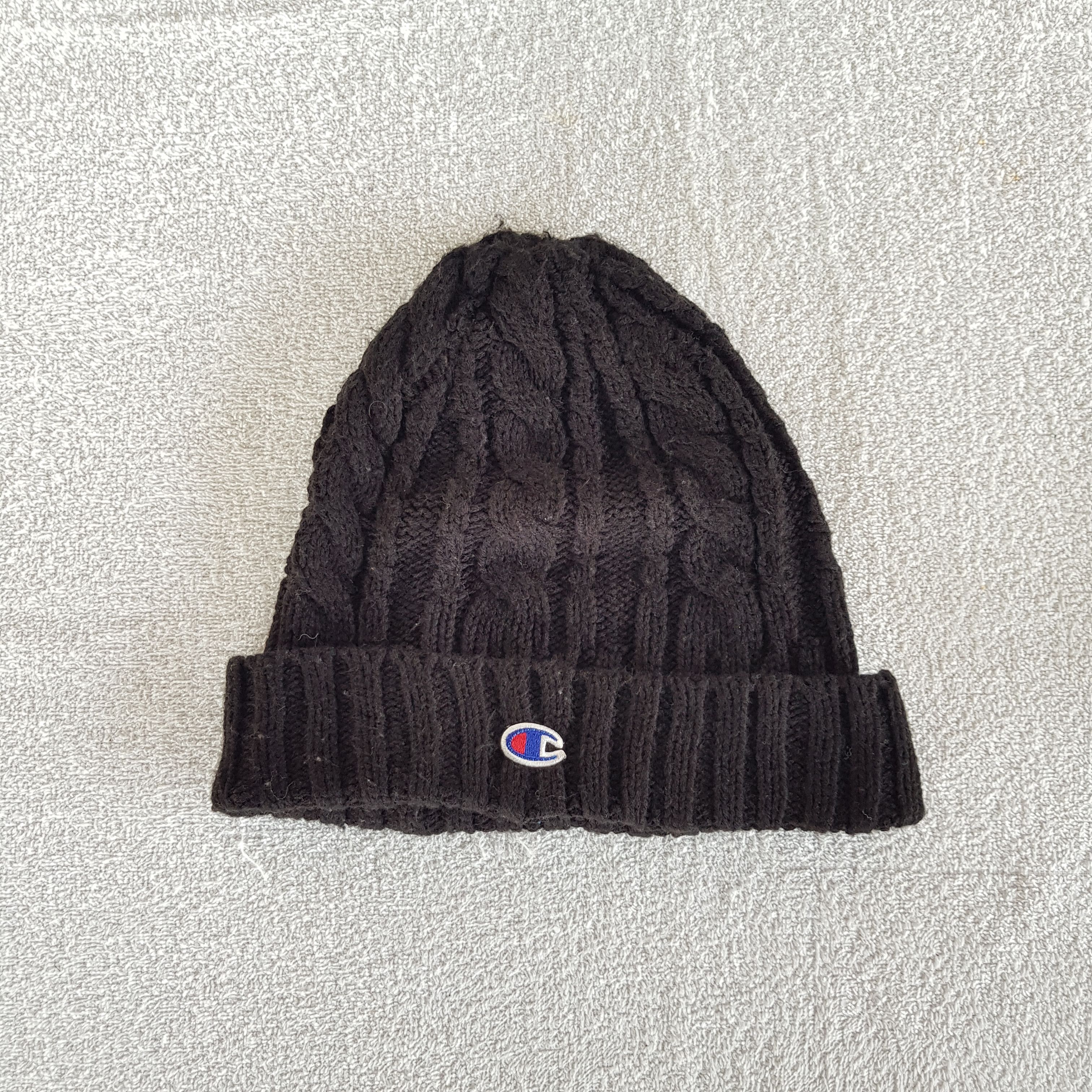 Champion × Vintage Vintage Champion Beanie Snow Cap Hats - AC10308. Size ONE SIZE - 5 Thumbnail
