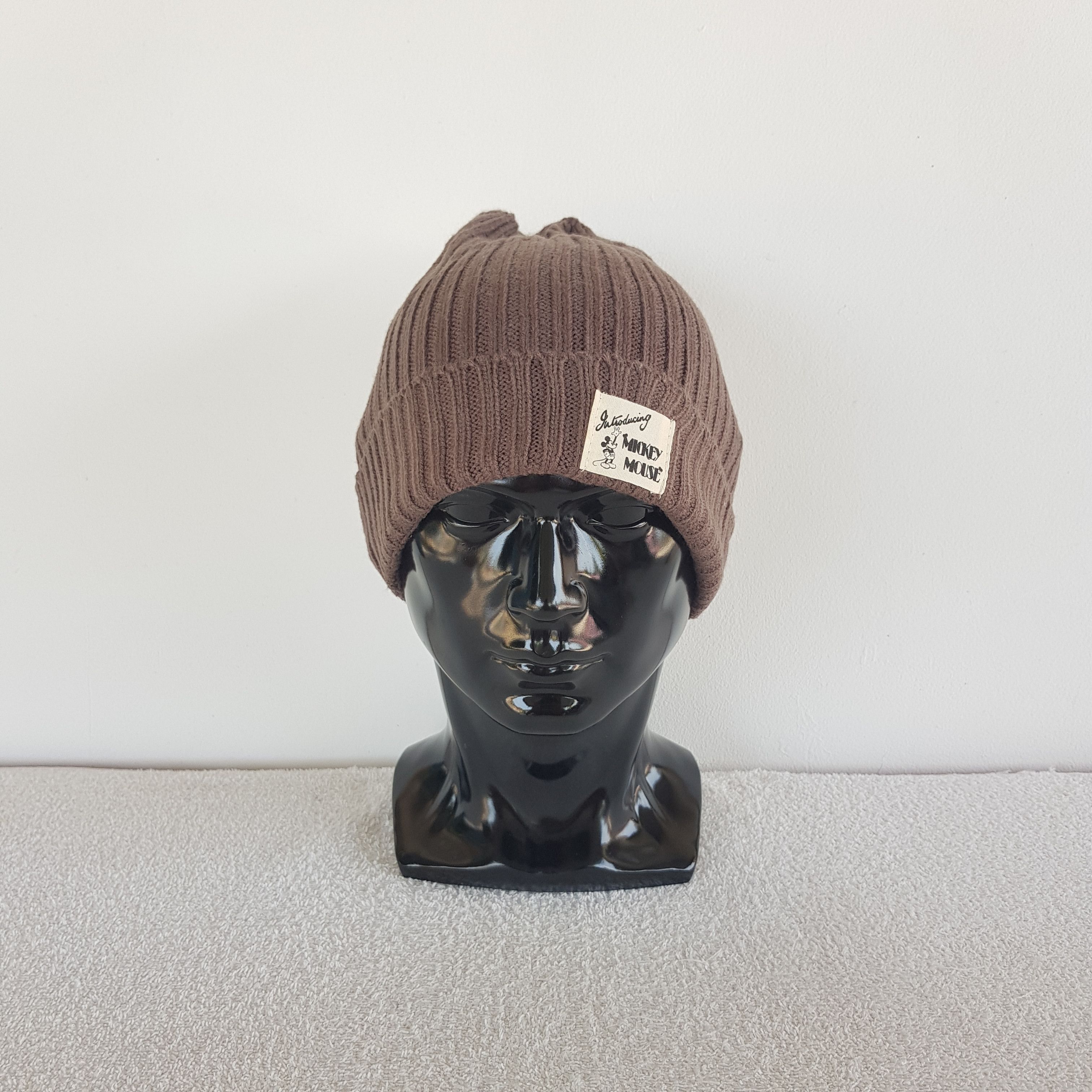 Champion × Disney × Vintage Vintage Mickey Mouse Beanie Snow Cap Cartoon Disney Hats Size ONE SIZE - 2 Thumbnail