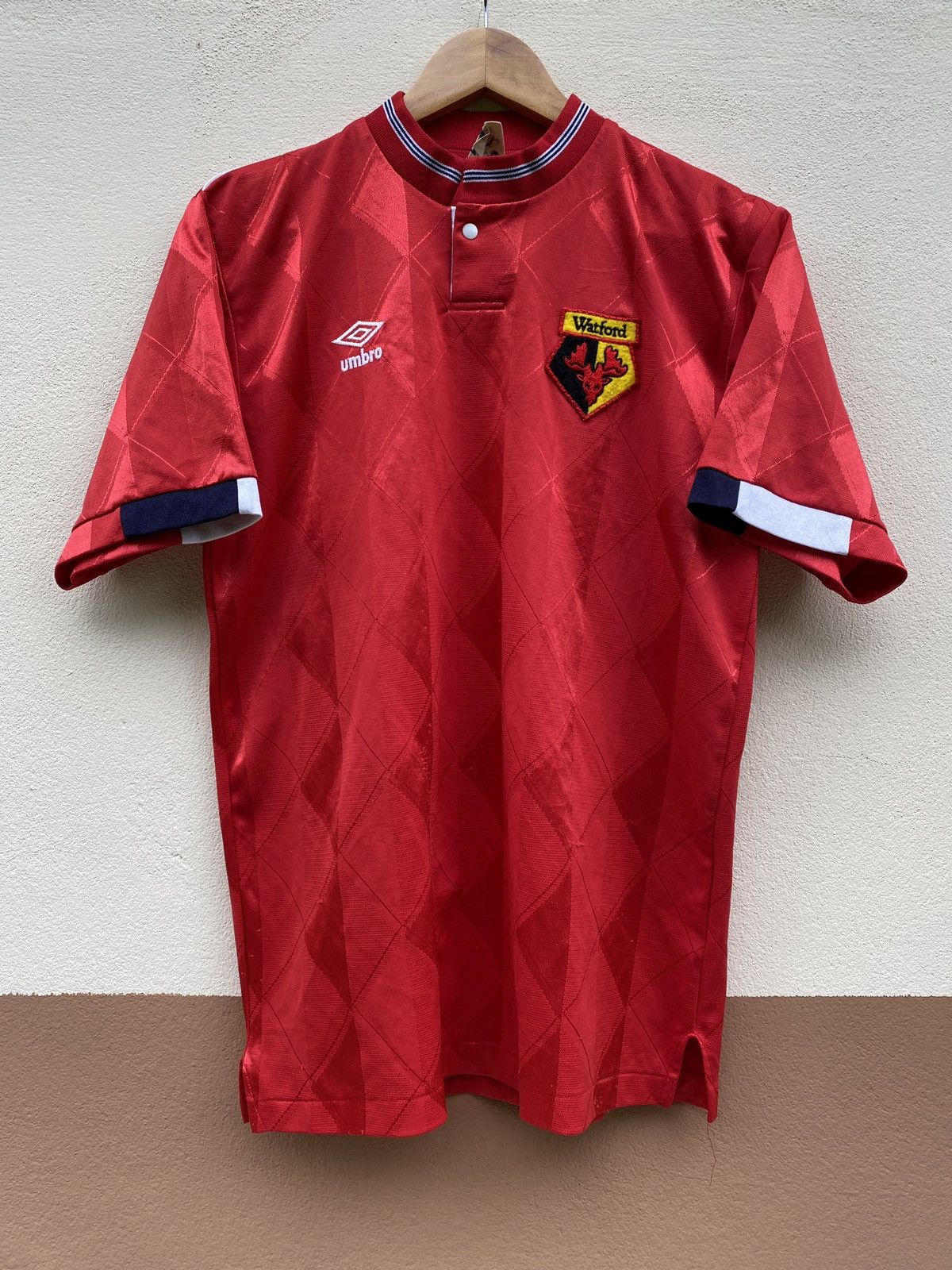 Umbro Vintage 90s Watford Umbro EPL Jersey Premier League Size US L / EU 52-54 / 3 - 1 Thumbnail
