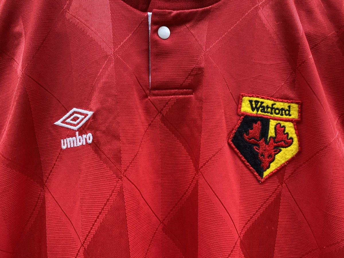 Umbro Vintage 90s Watford Umbro EPL Jersey Premier League Size US L / EU 52-54 / 3 - 5 Thumbnail