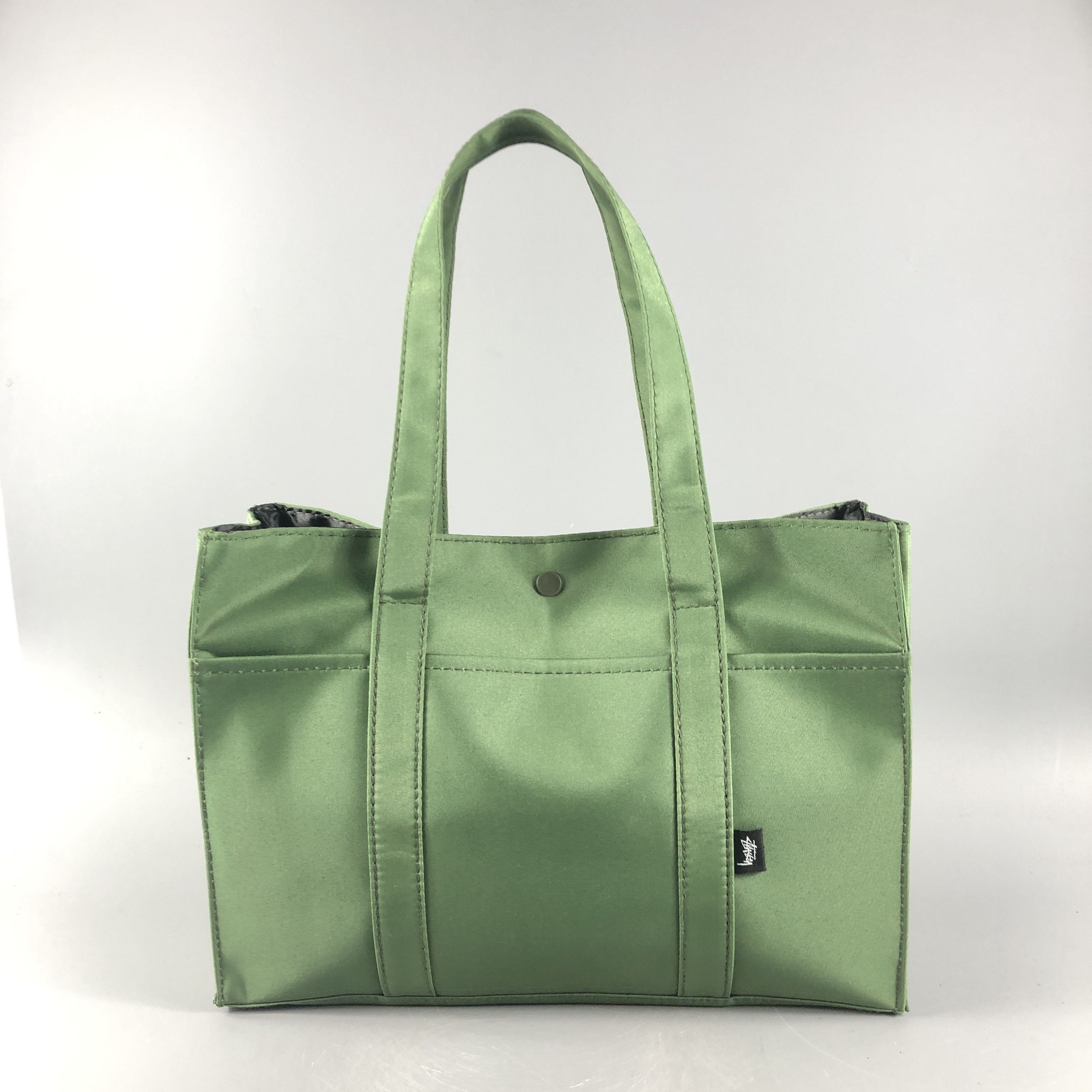 Stussy AUTHENTIC 🇯🇵 Stussy Magazine Military Colour Tote Bag Size ONE SIZE - 3 Thumbnail