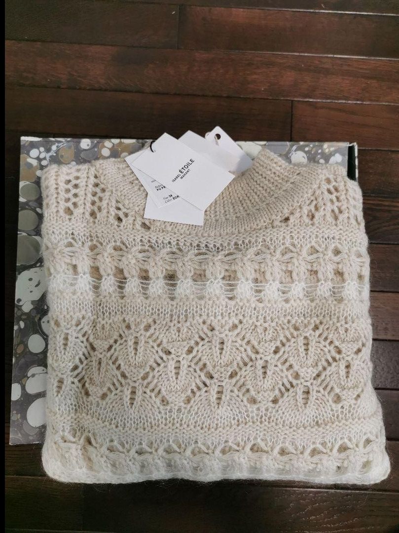 Isabel Marant Etoile isabel marant etoile aw20 croche knit sweater Size M / US 6-8 / IT 42-44 - 2 Thumbnail