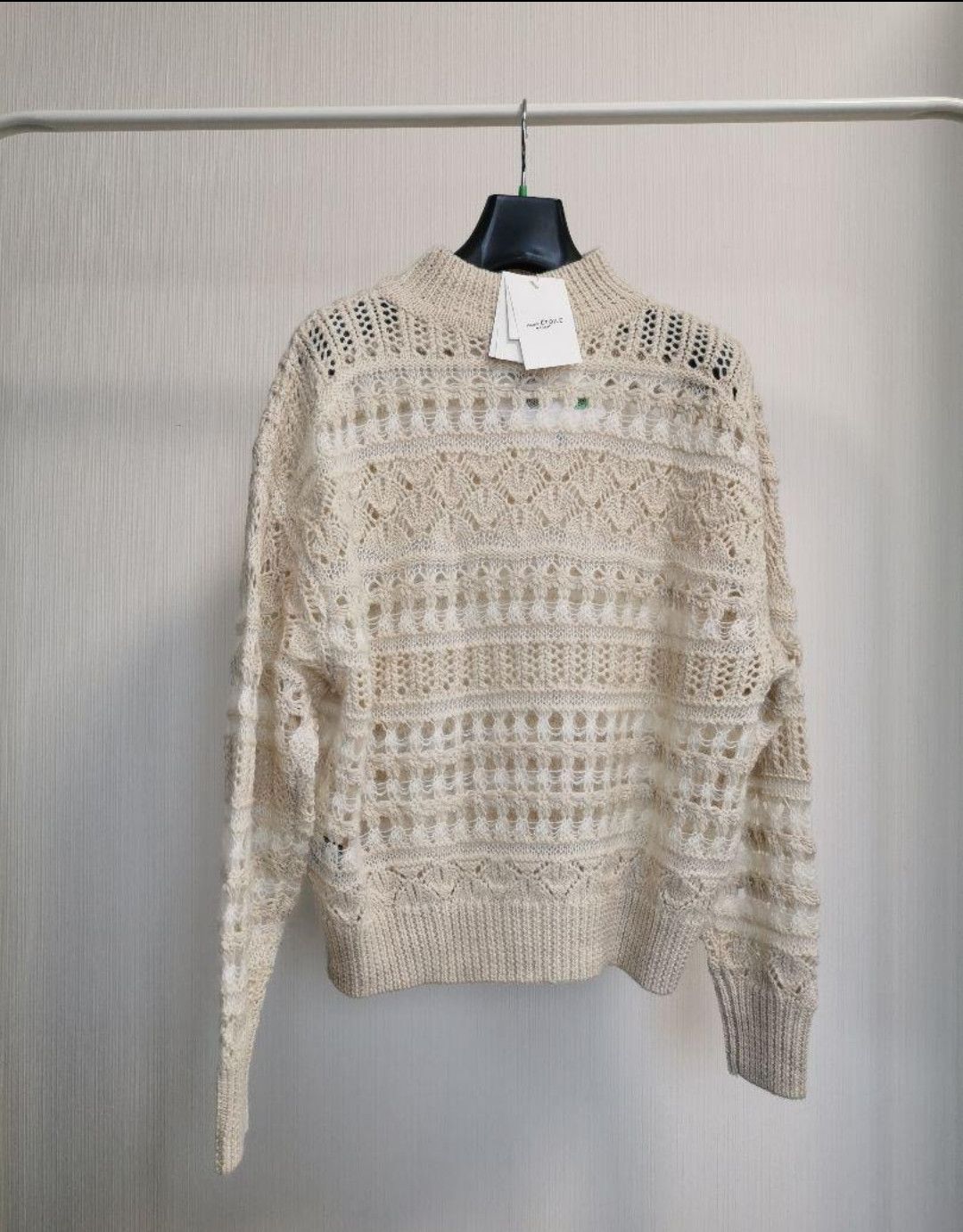 Isabel Marant Etoile isabel marant etoile aw20 croche knit sweater Size M / US 6-8 / IT 42-44 - 3 Thumbnail