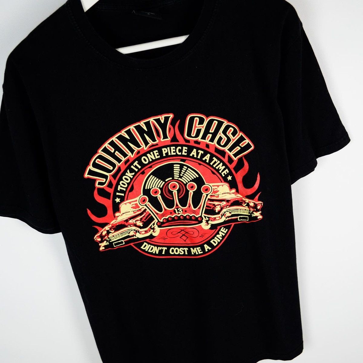 Band Tees Vintage 00s Johnny Cash Rock band tee I took it y2k rock tee Size US L / EU 52-54 / 3 - 3 Thumbnail