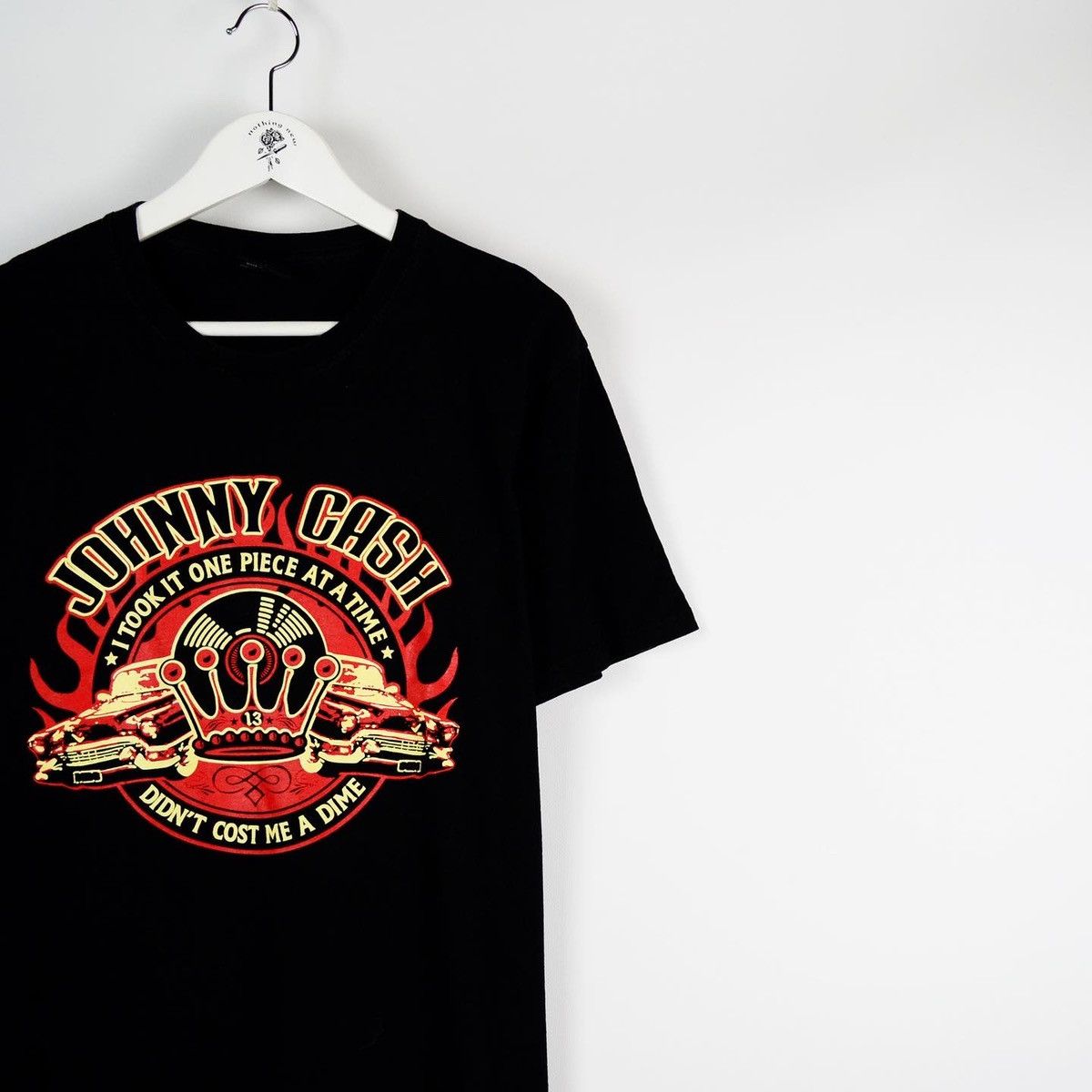 Band Tees Vintage 00s Johnny Cash Rock band tee I took it y2k rock tee Size US L / EU 52-54 / 3 - 2 Thumbnail