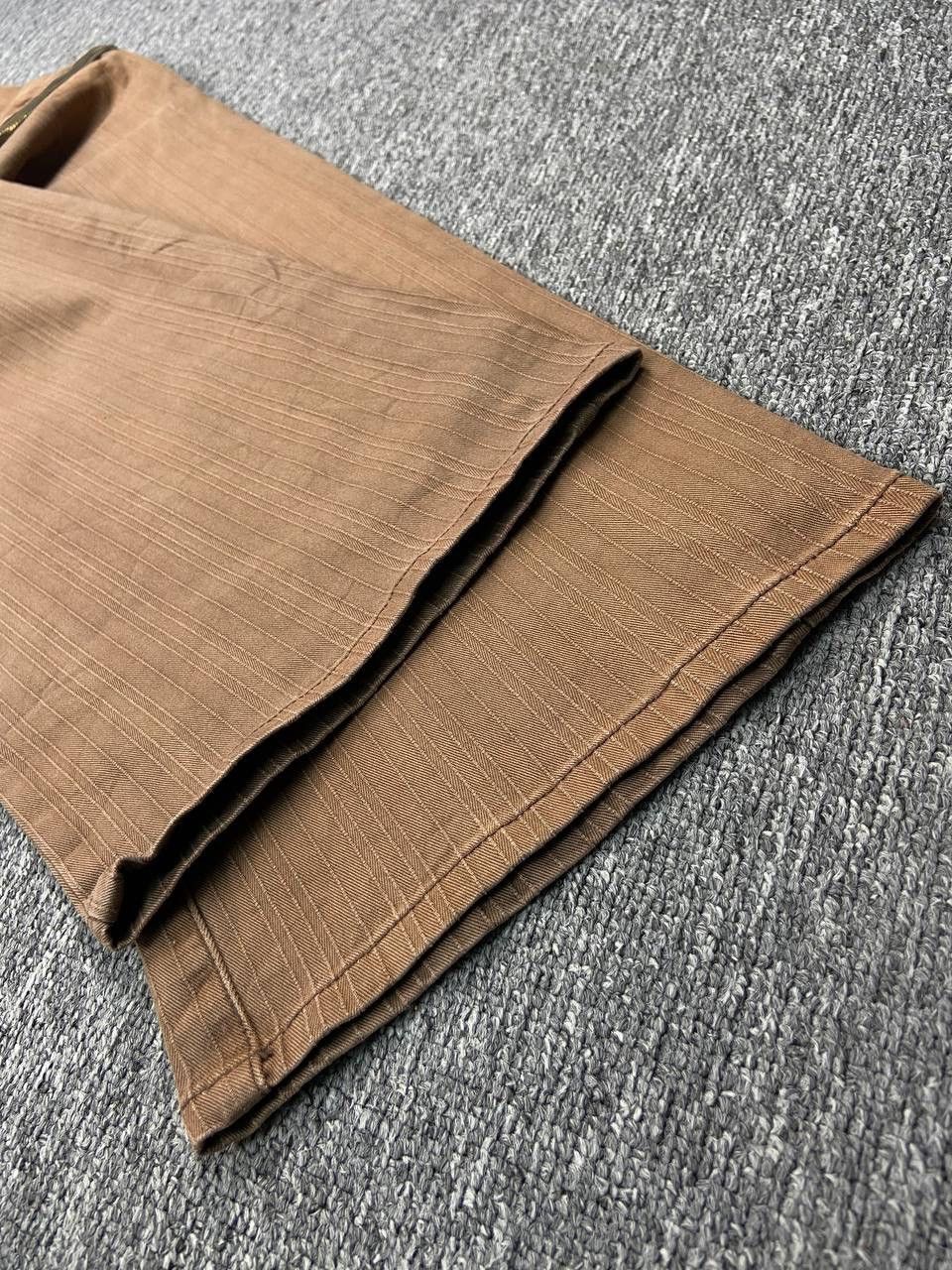If Six Was Nine Vintage 31040 Tactical Bondage Cargo Pants Baggy Faded Brown Size US 31 - 12 Thumbnail