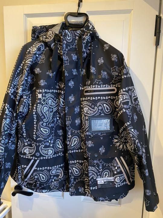Maison MIHARA YASUHIRO GU x Mihara Yasuhiro Paisley Mountain Parka
