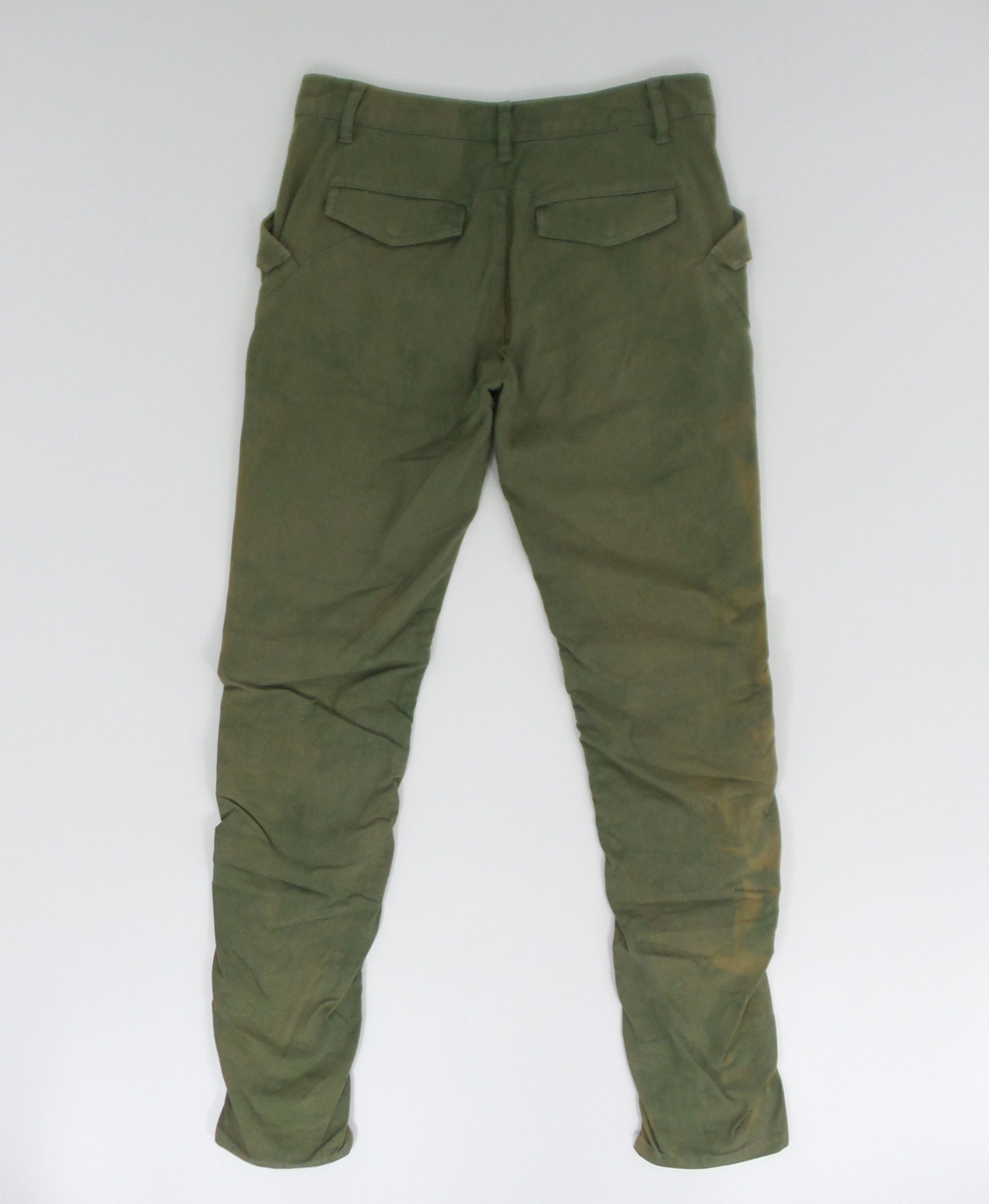 Katharine Hamnett London Katharine Hamnett Green Multi Pockets Pants W30xL31 Size US 30 / EU 46 - 2 Thumbnail