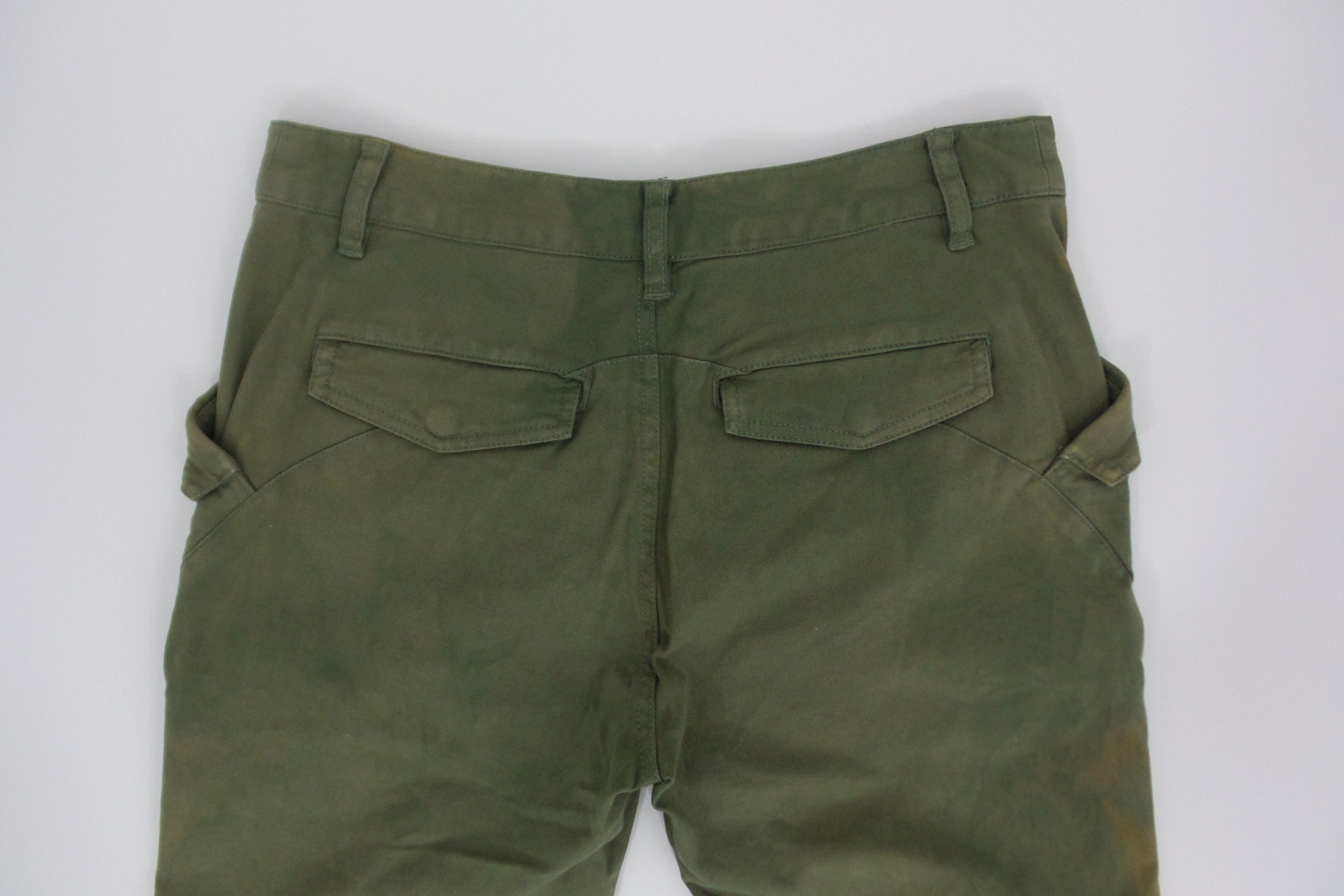 Katharine Hamnett London Katharine Hamnett Green Multi Pockets Pants W30xL31 Size US 30 / EU 46 - 9 Thumbnail