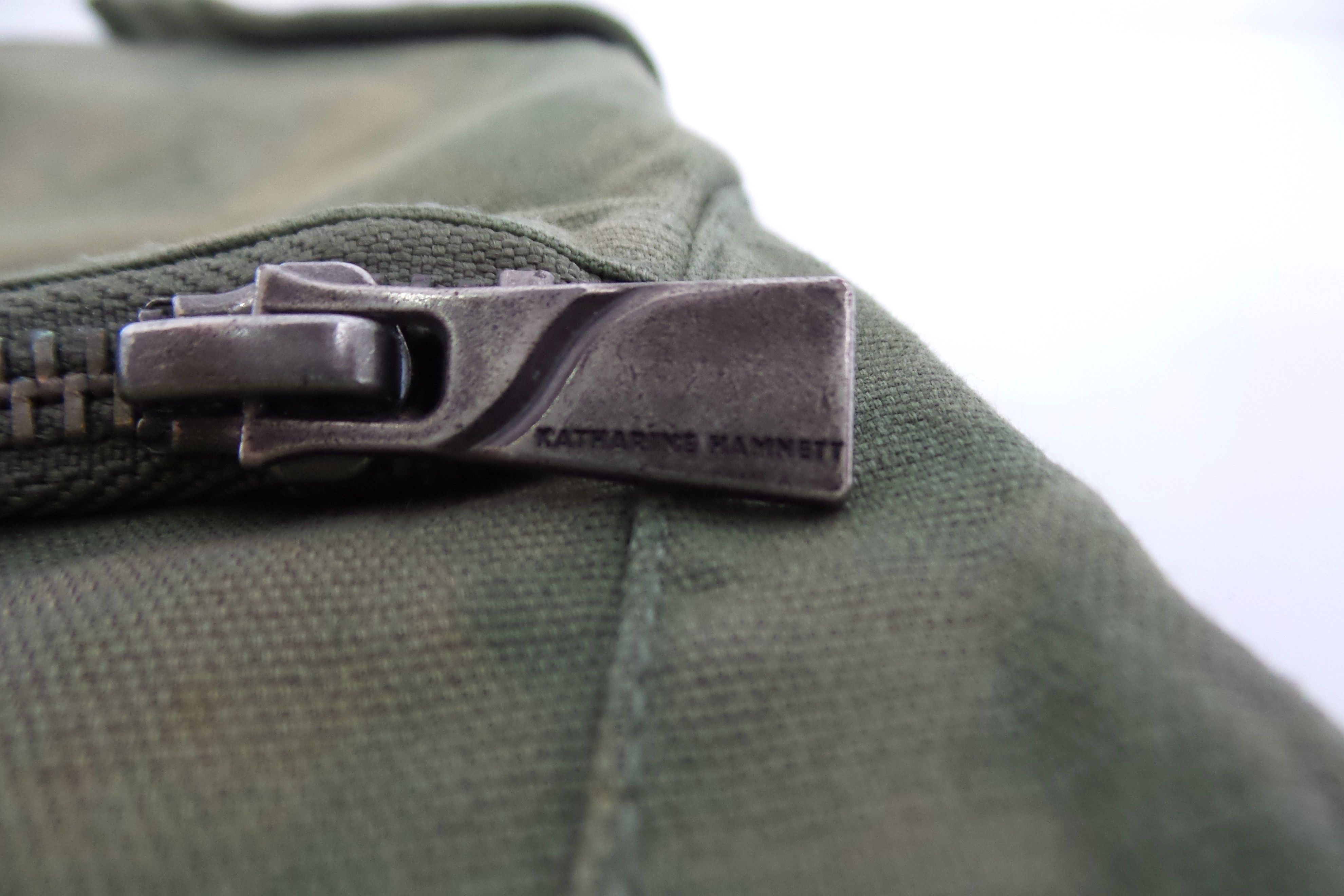 Katharine Hamnett London Katharine Hamnett Green Multi Pockets Pants W30xL31 Size US 30 / EU 46 - 4 Thumbnail