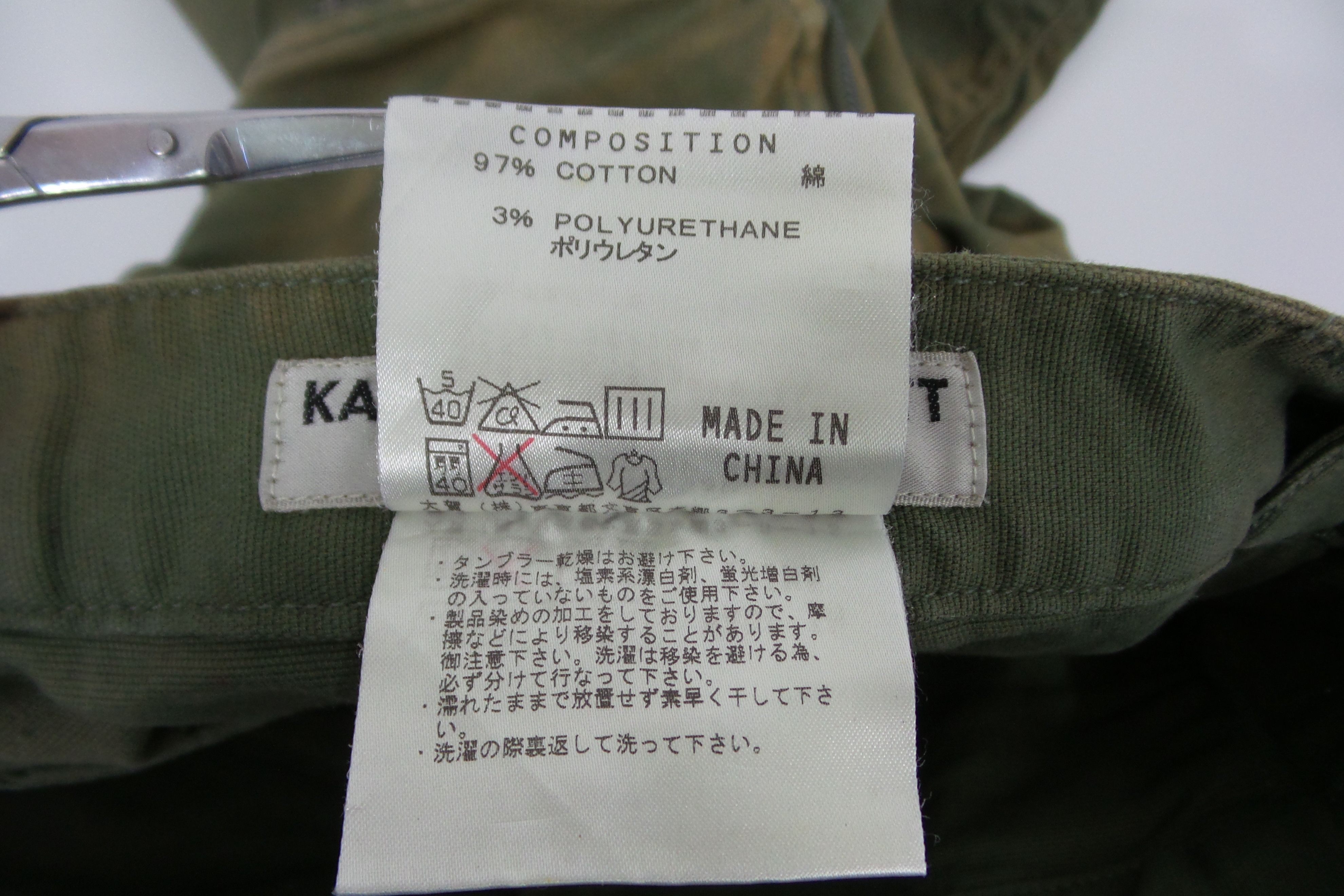 Katharine Hamnett London Katharine Hamnett Green Multi Pockets Pants W30xL31 Size US 30 / EU 46 - 6 Thumbnail