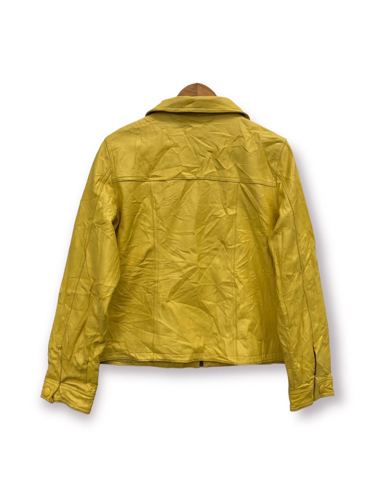 Balmain 🔥 BALMAIN PARIS SHEEPSKIN LEATHER JACKET Size M / US 6-8 / IT 42-44 - 3 Thumbnail