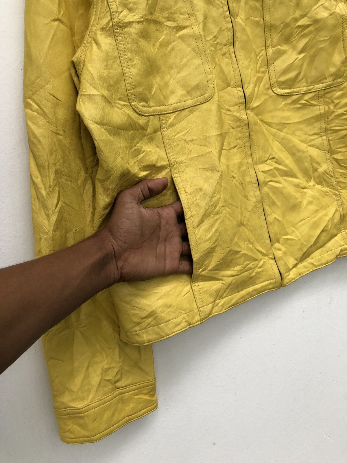Balmain 🔥 BALMAIN PARIS SHEEPSKIN LEATHER JACKET Size M / US 6-8 / IT 42-44 - 9 Thumbnail