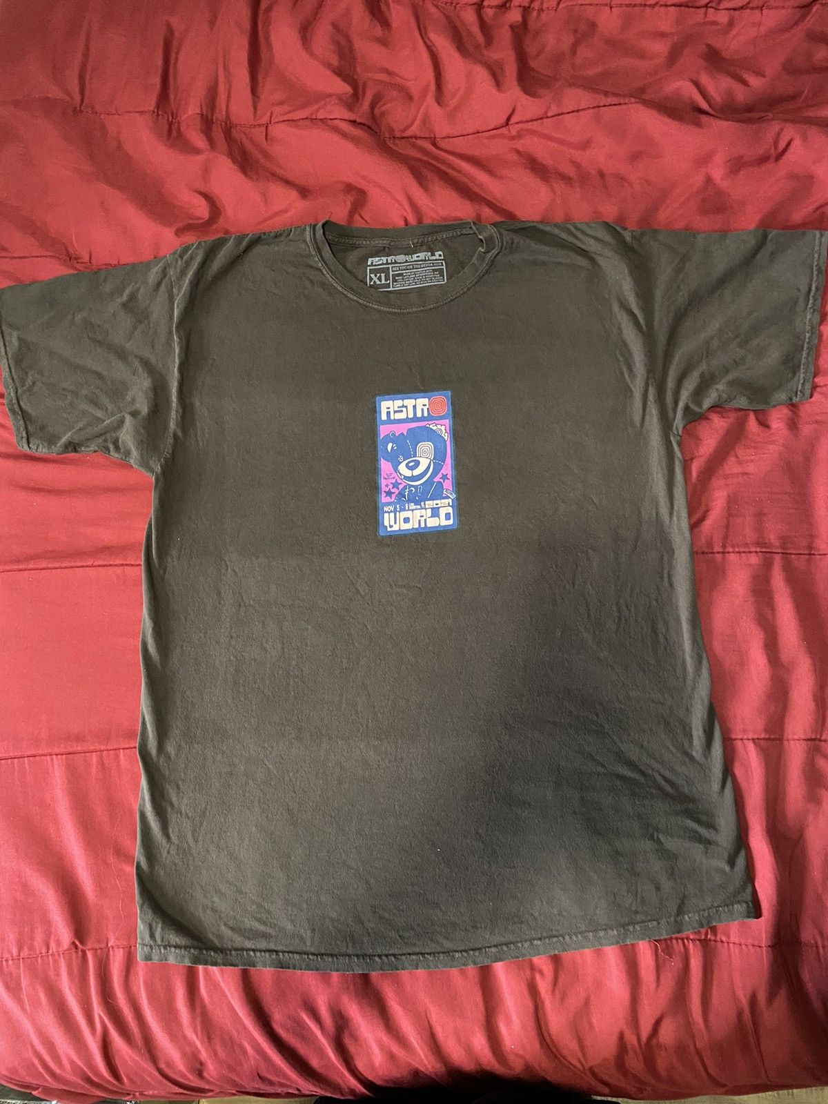 Travis Scott Astroworld Festival 2021 Bear Tee